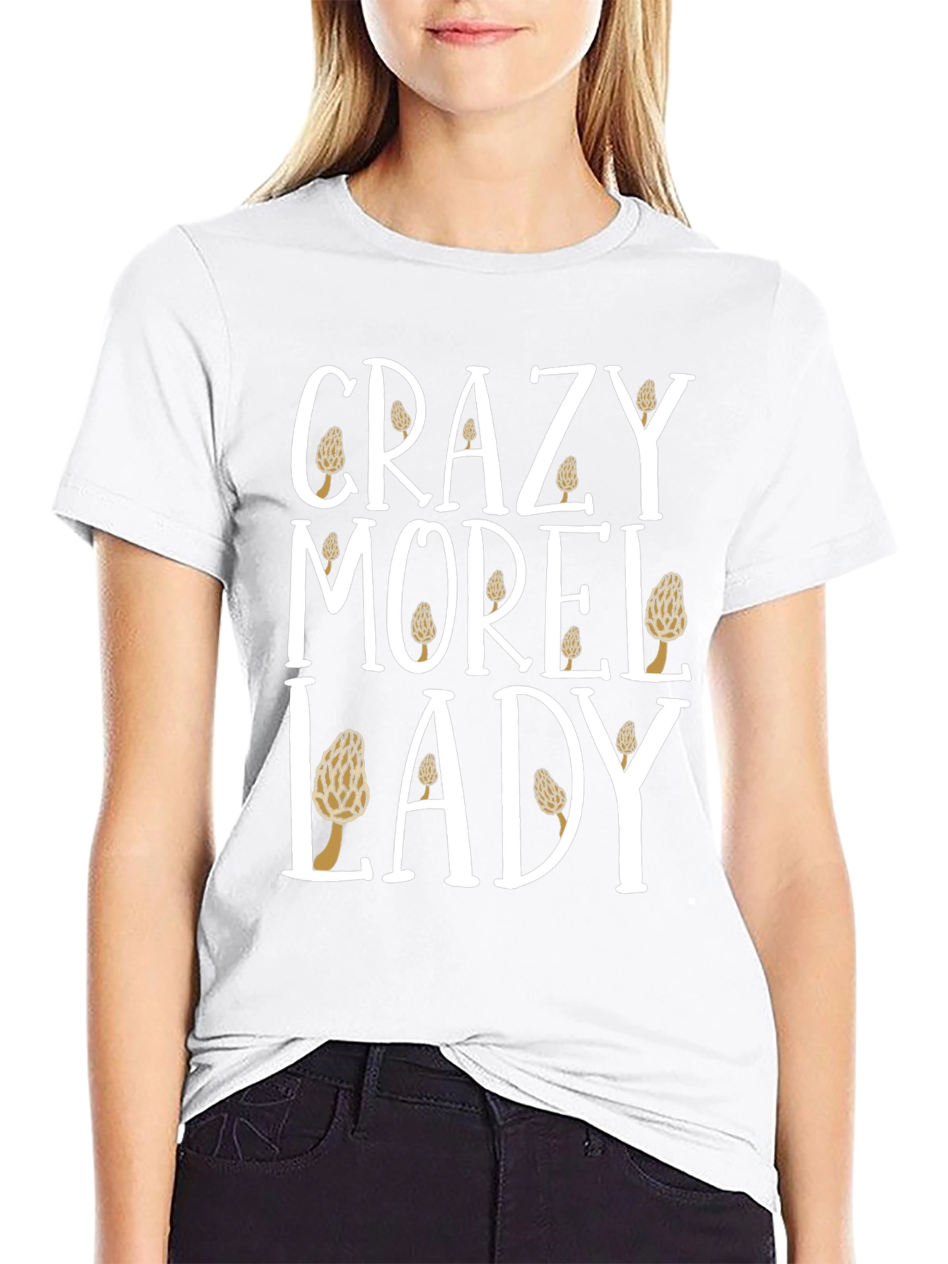 Crazy Morel Lady T-Shirt