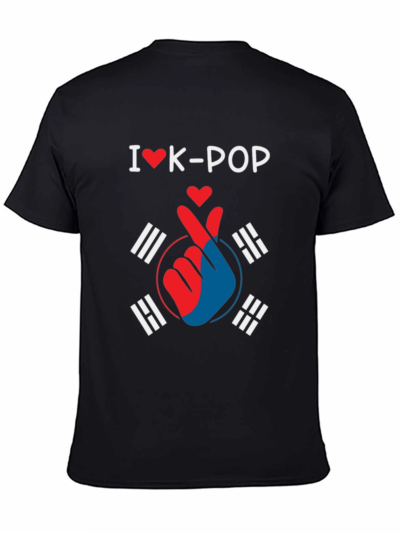 I Love K-Pop Heart T-Shirt