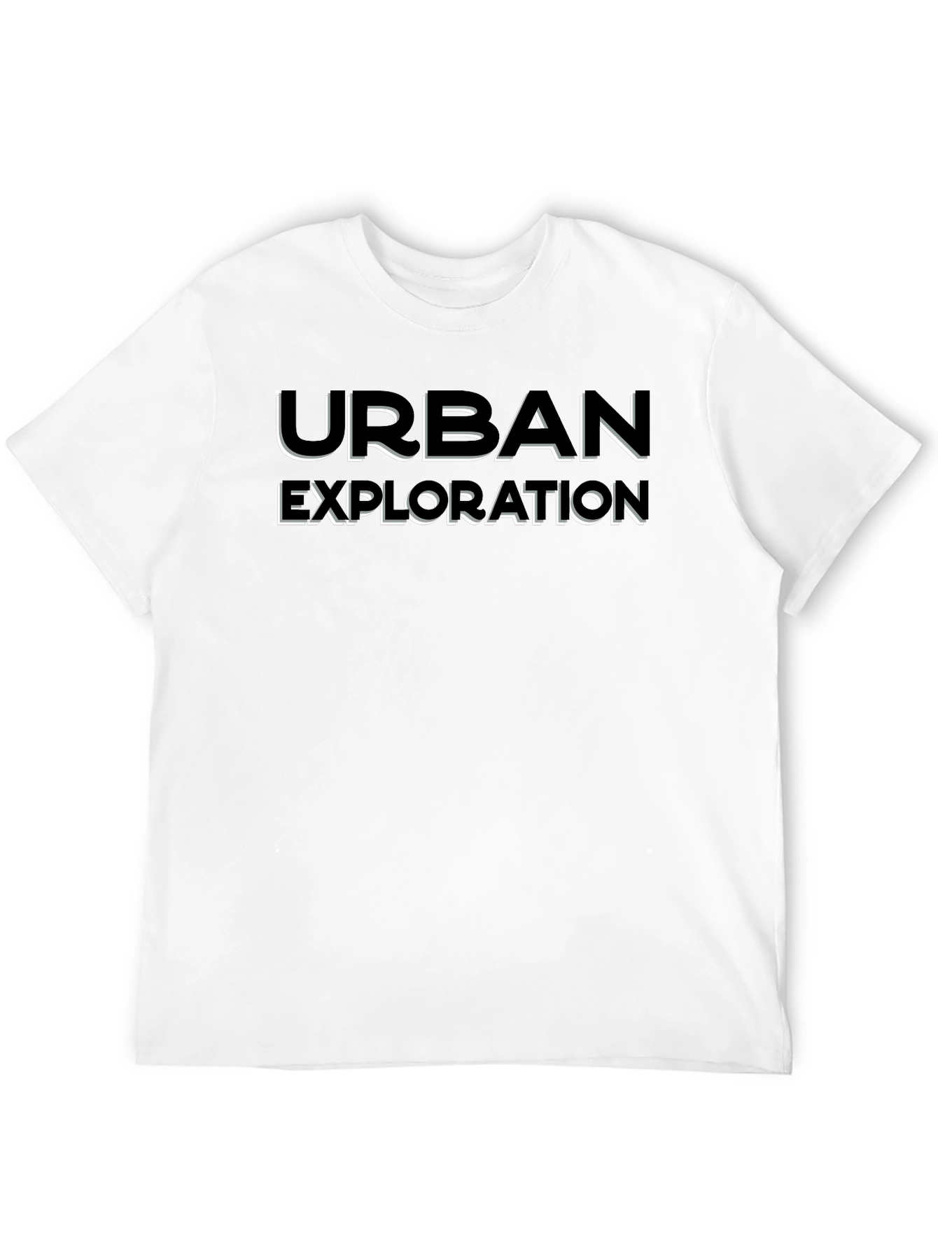 Urban Exploration Graphic Tee - Soft Cotton Blend