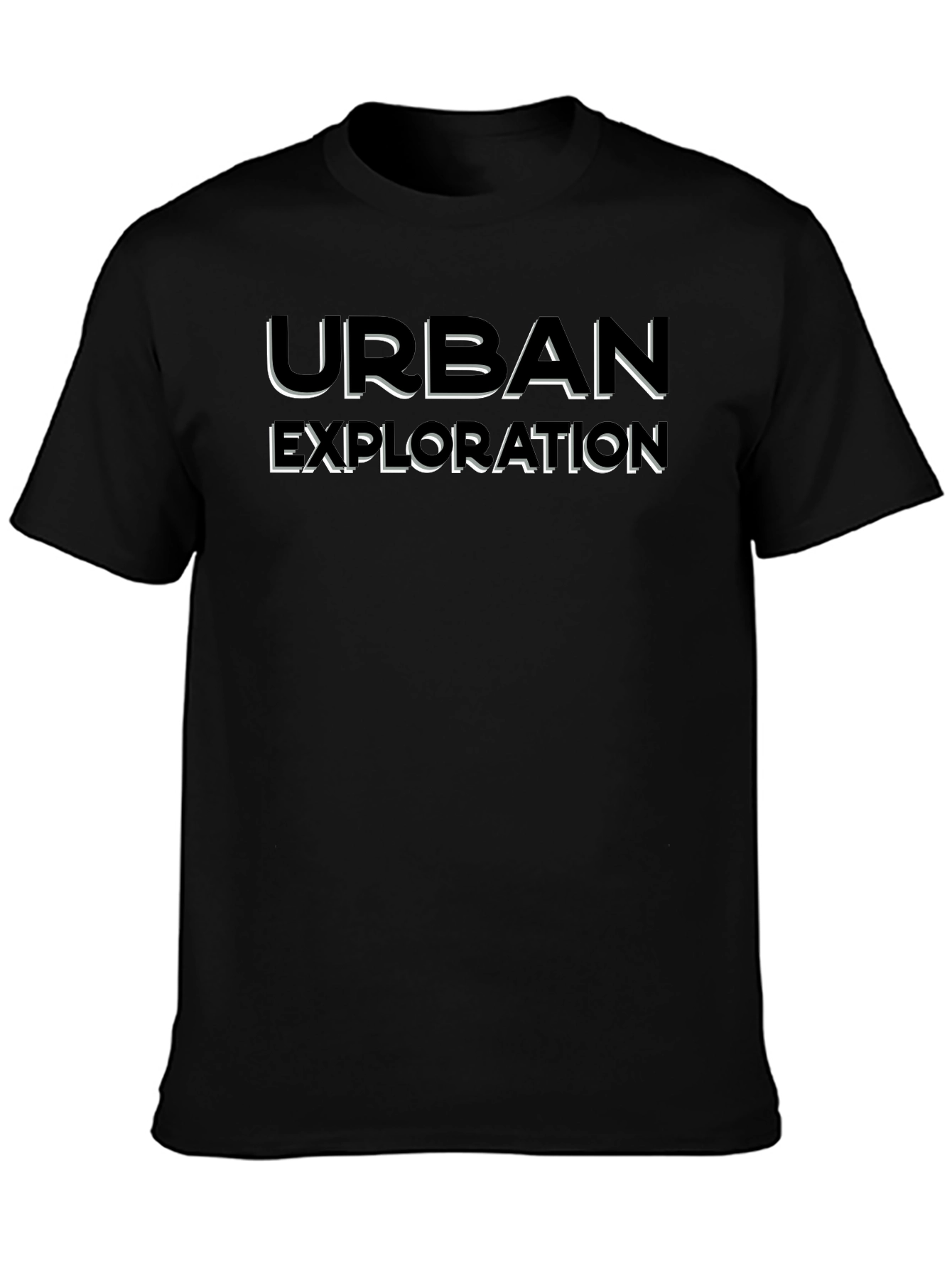 Urban Exploration Graphic Tee - Soft Cotton Blend