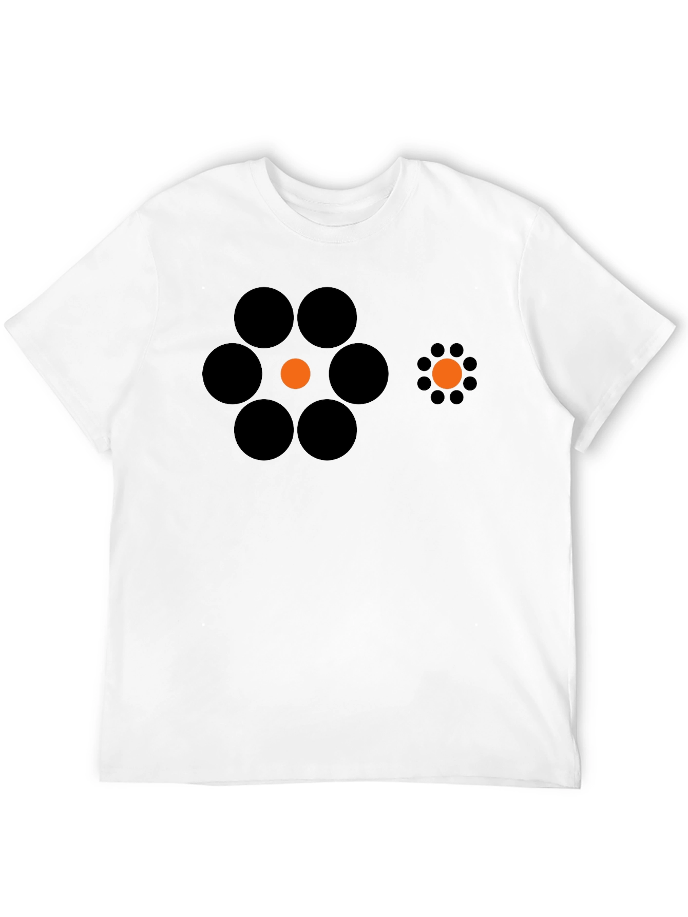 Optical Illusion T-Shirt - Black Graphic Tee