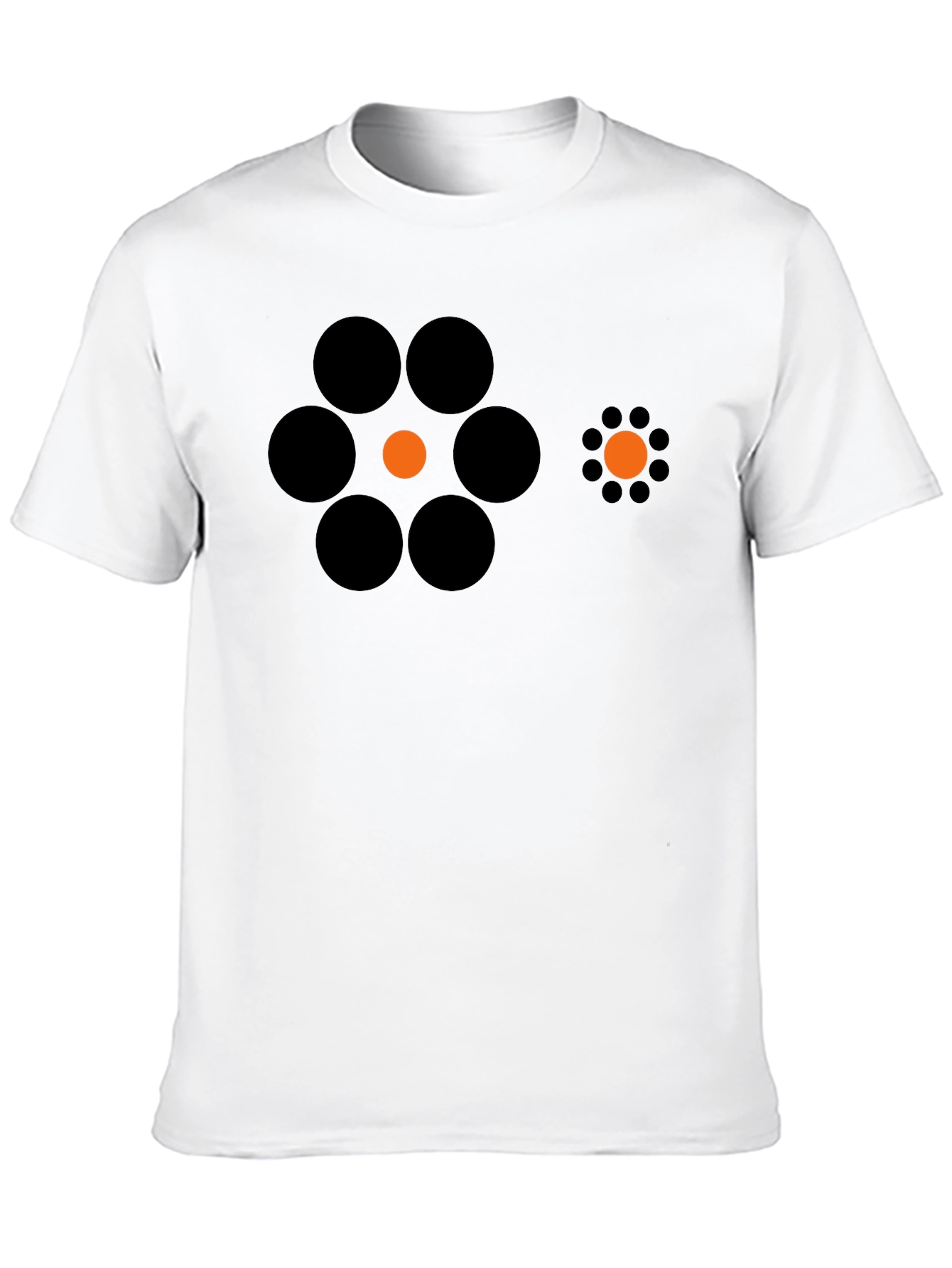 Optical Illusion T-Shirt - Black Graphic Tee