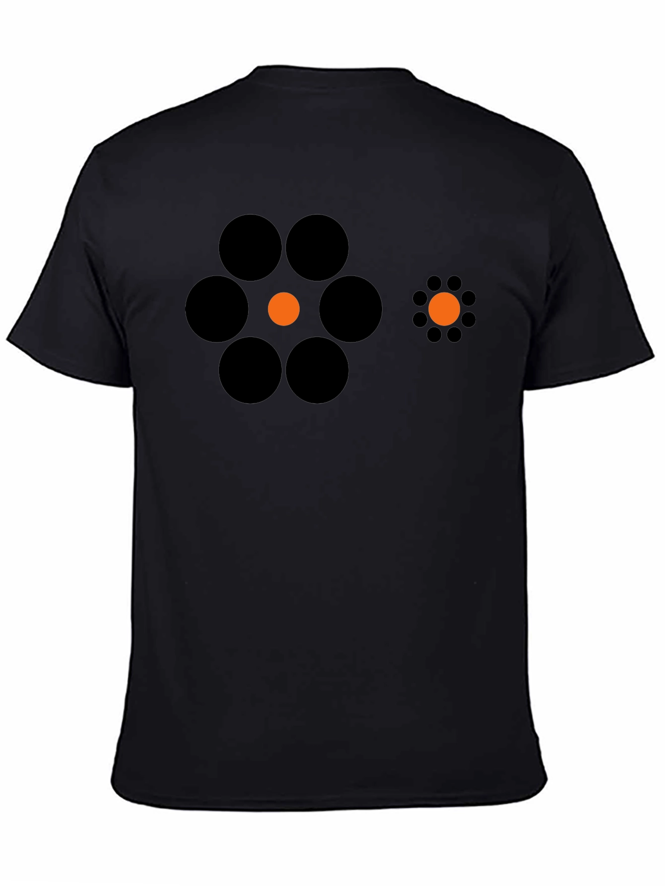 Optical Illusion T-Shirt - Black Graphic Tee