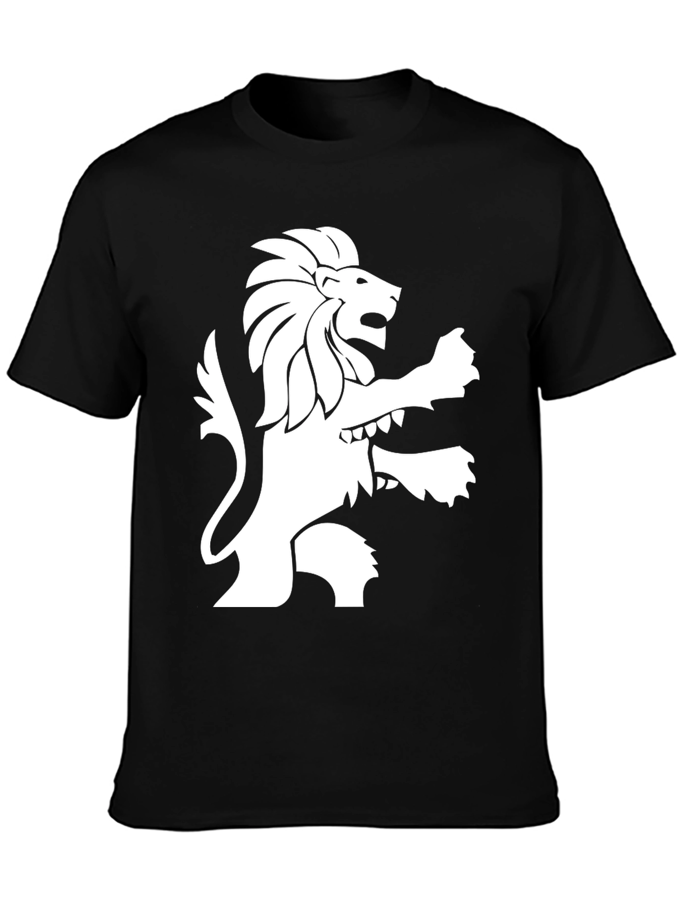 Lion Graphic Tee - Mens Short Sleeve Shirt