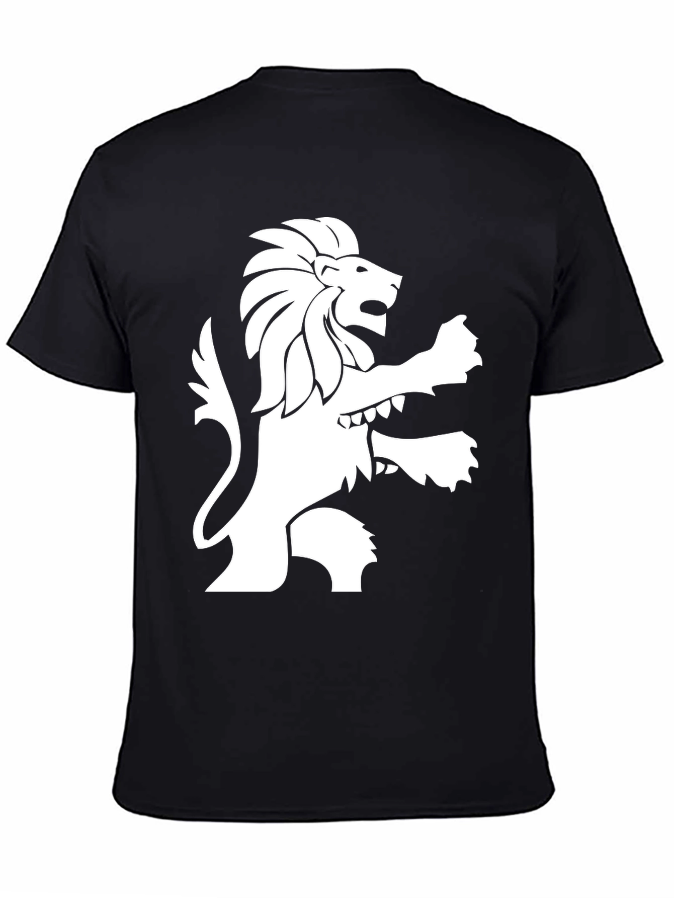 Lion Graphic Tee - Mens Short Sleeve Shirt