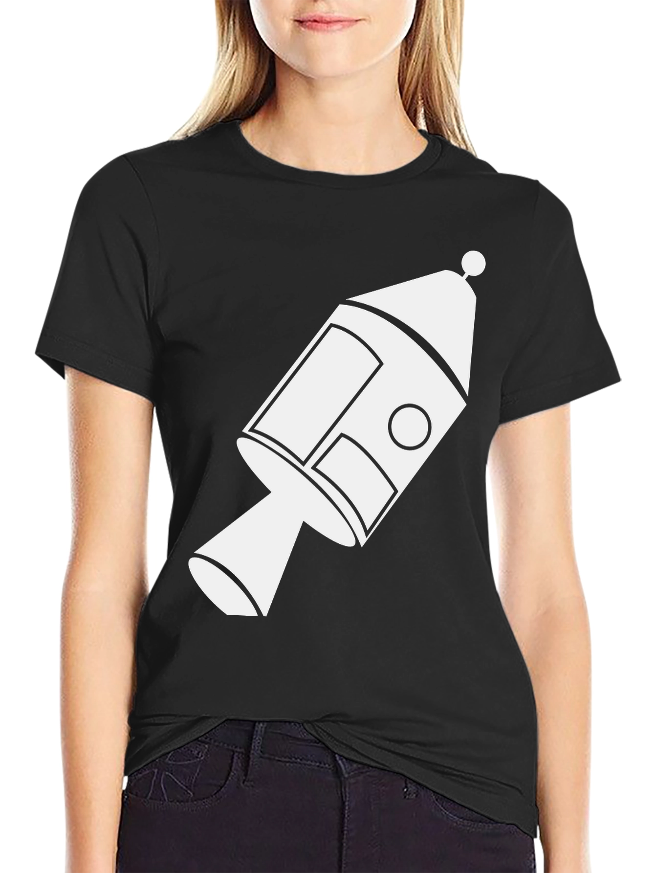 Space Satellite Graphic Tee
