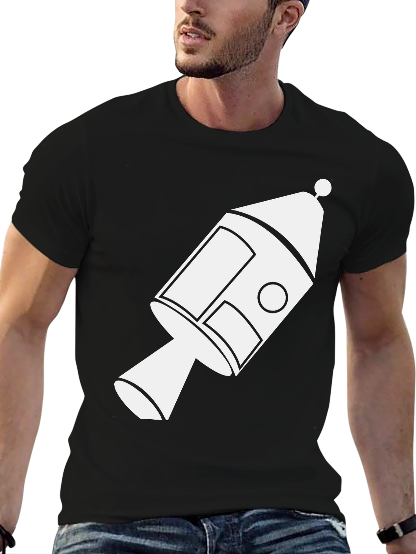 Space Satellite Graphic Tee