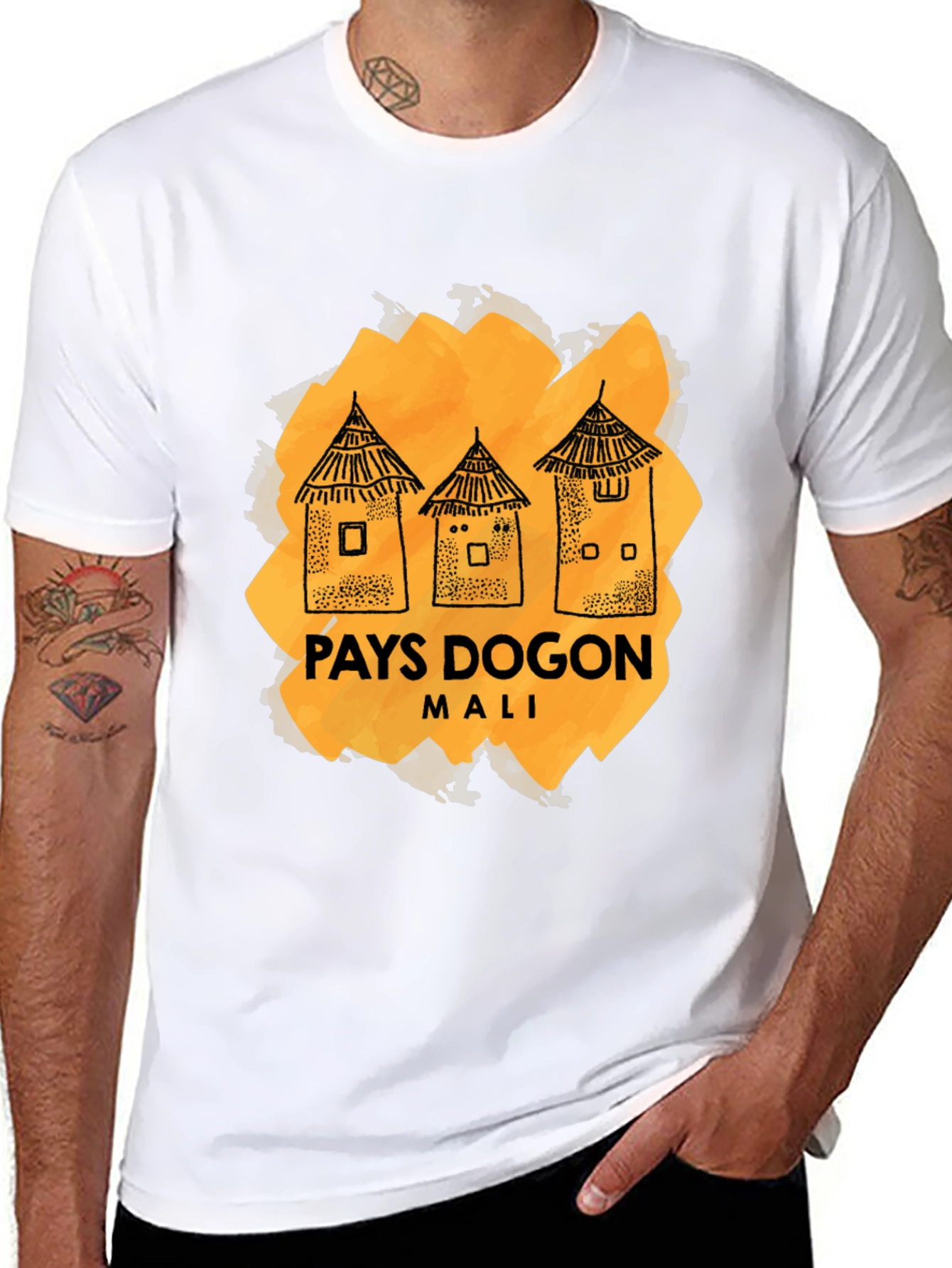 Pays Dogon Mali Graphic T-Shirt