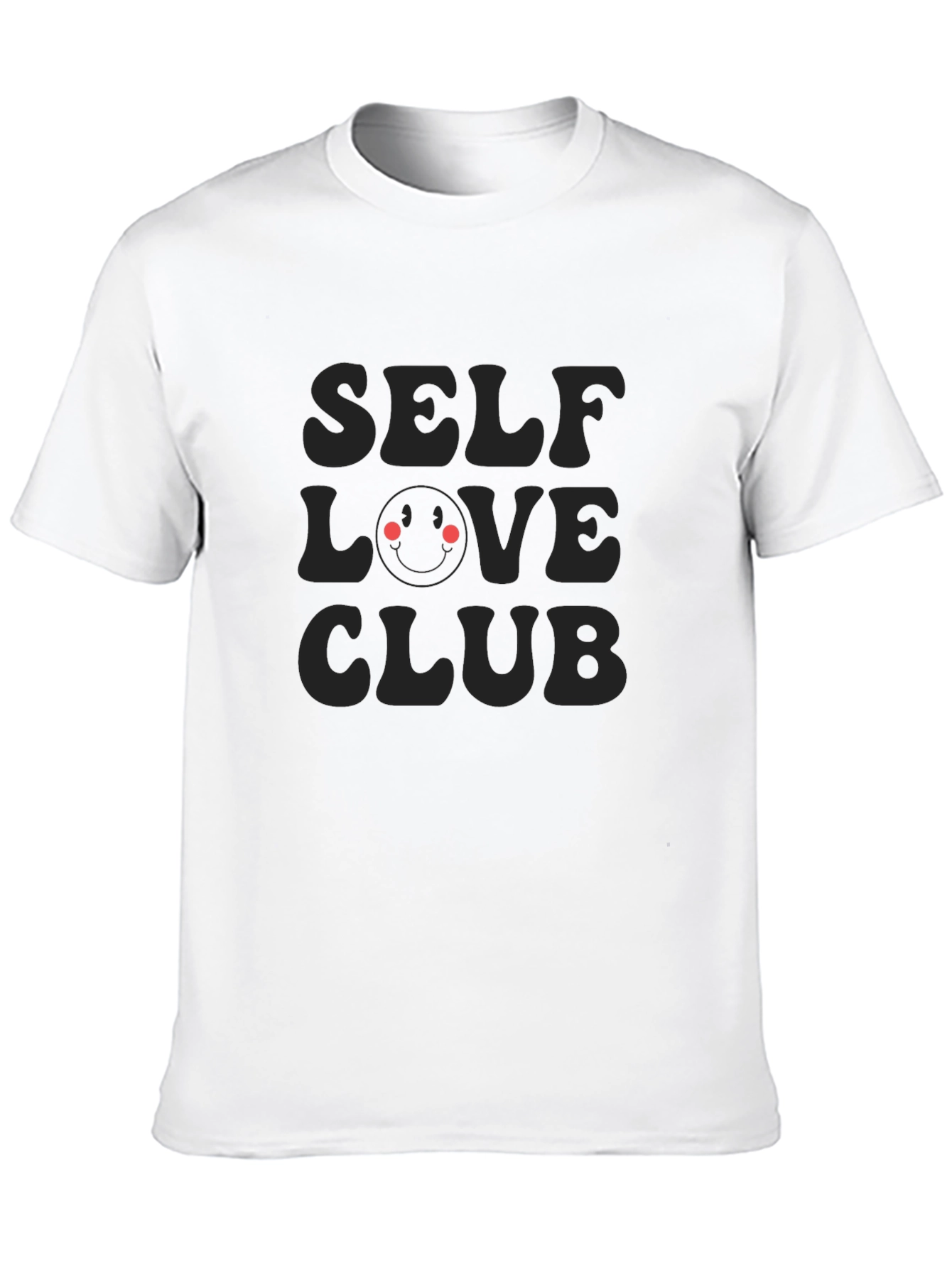 Self Love Club Black Graphic Tee