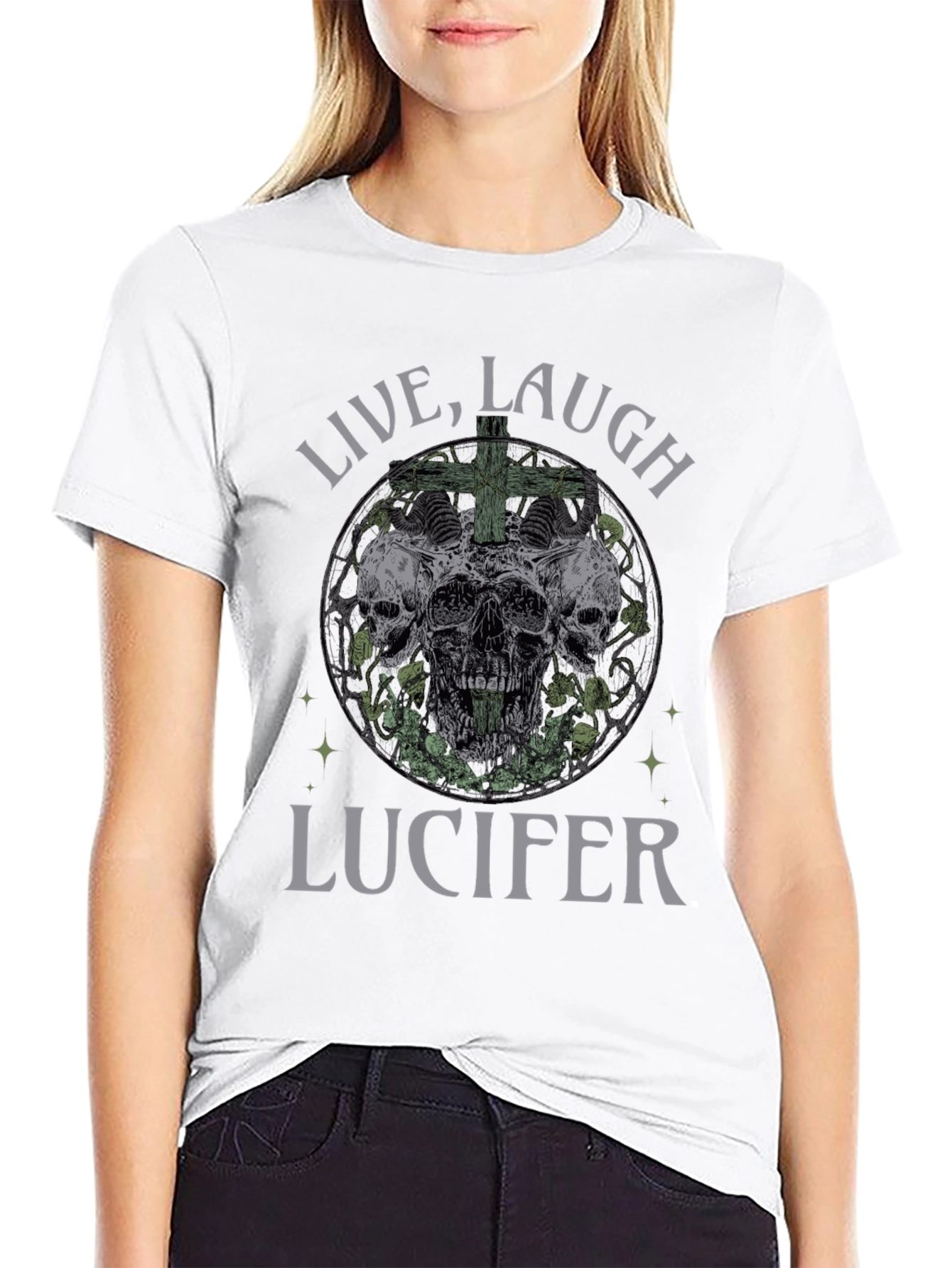 Live Laugh Lucifer Graphic Tee