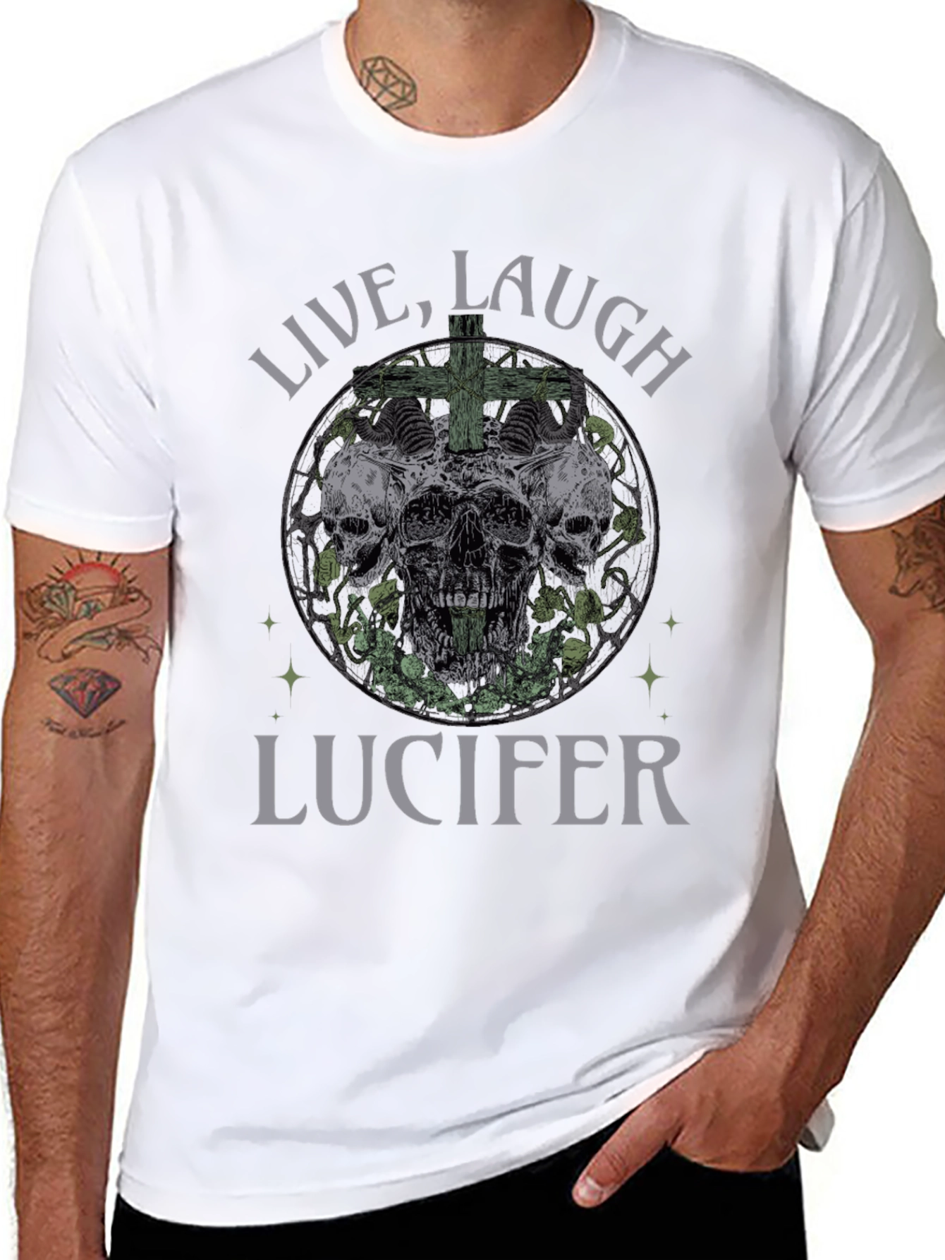Live Laugh Lucifer Graphic Tee