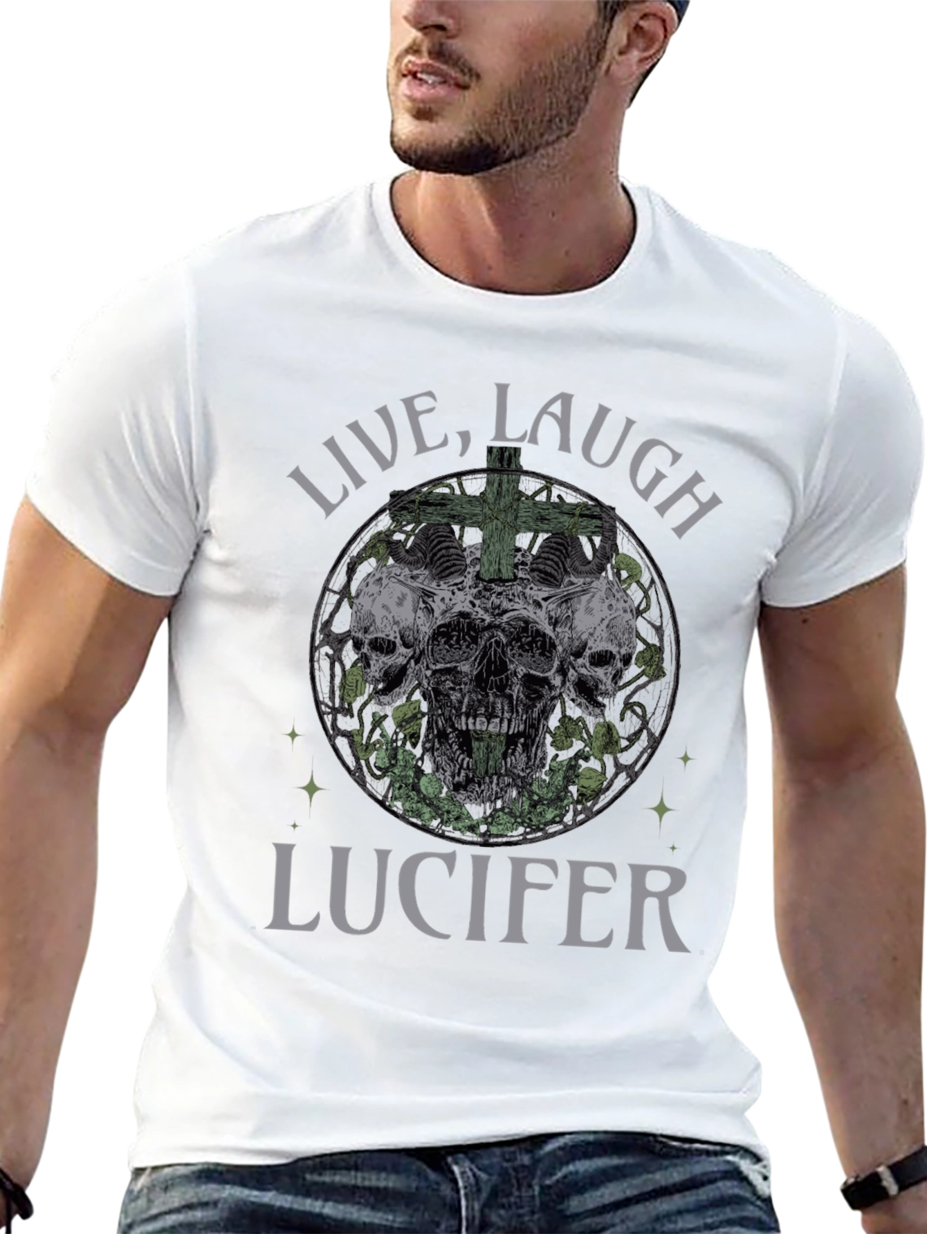 Live Laugh Lucifer Graphic Tee