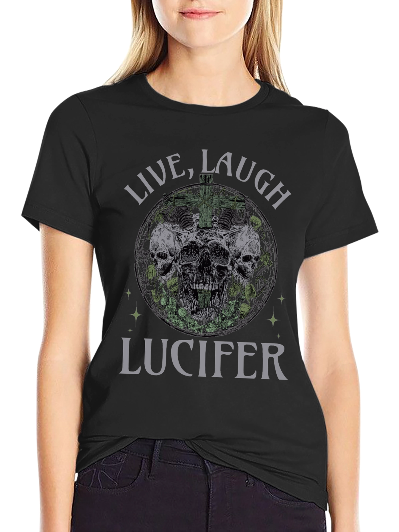 Live Laugh Lucifer Graphic Tee