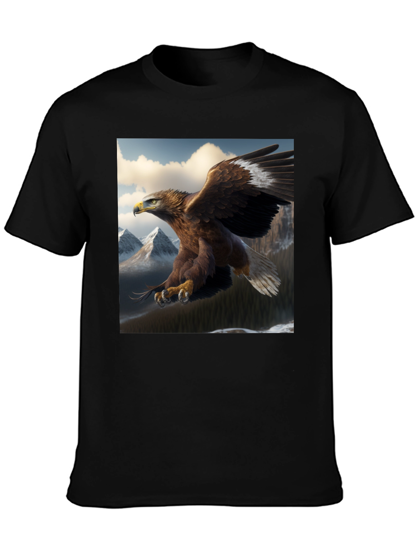 Eagle Mountain Black T-Shirt