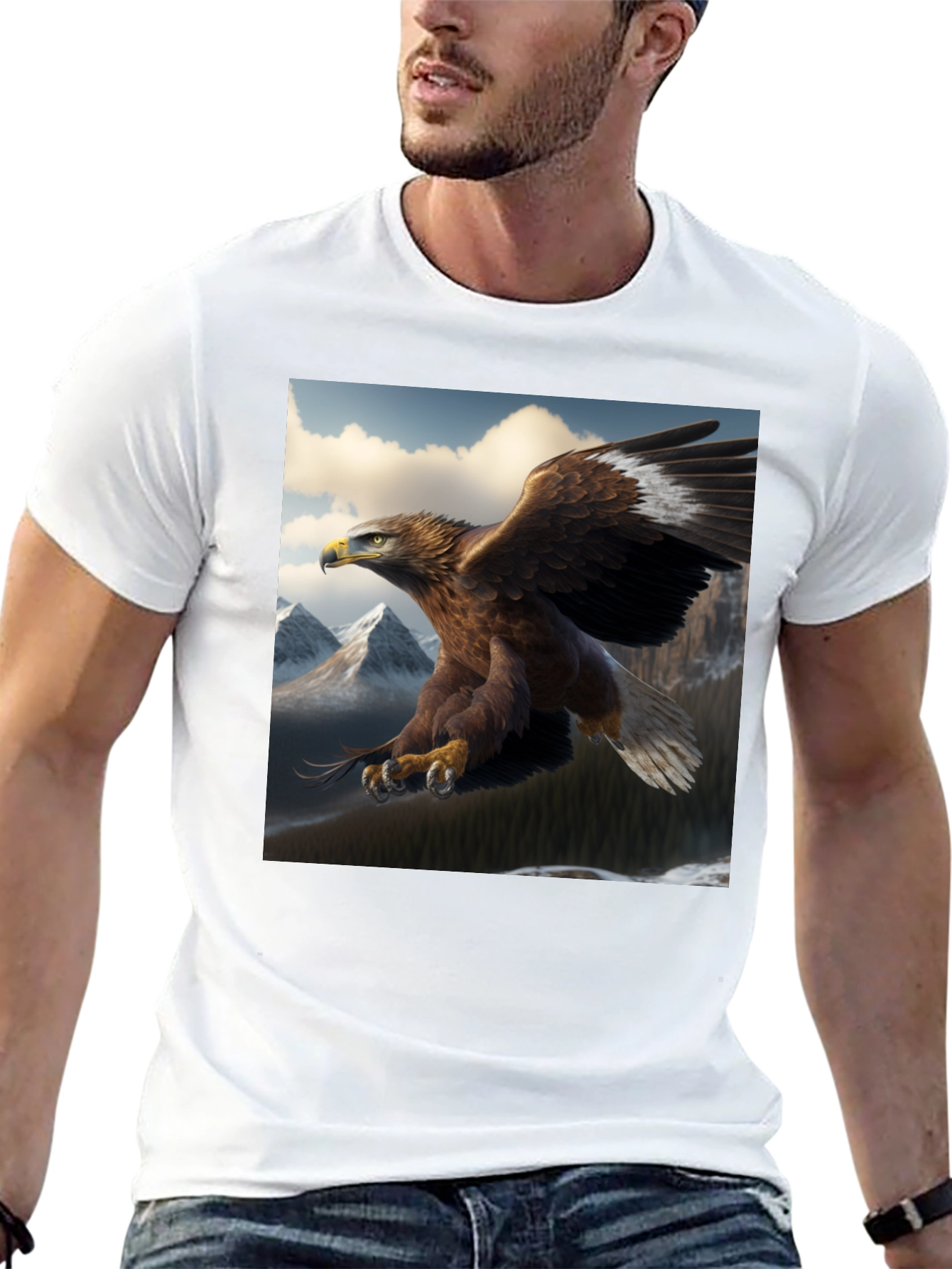 Eagle Mountain Black T-Shirt