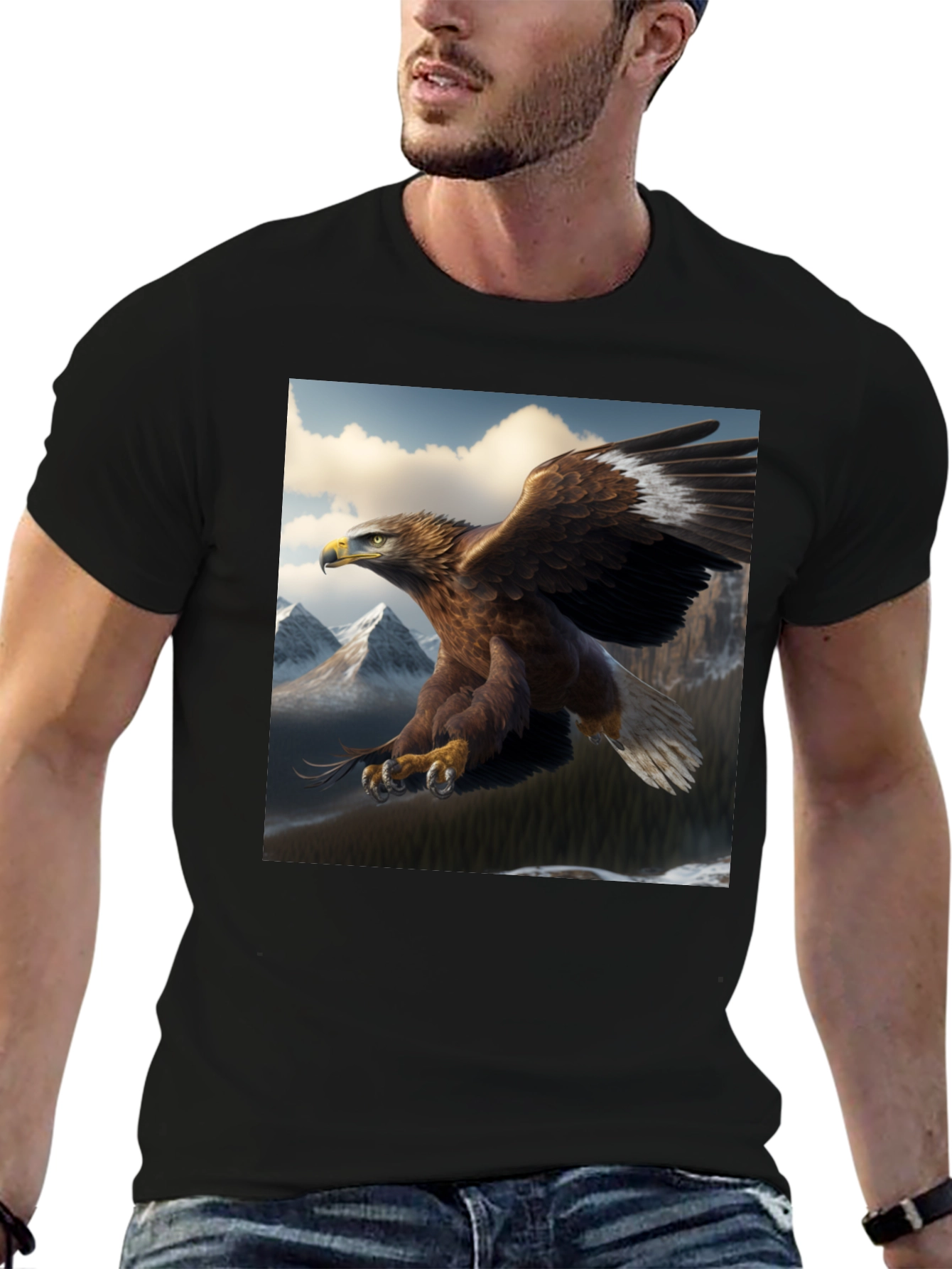 Eagle Mountain Black T-Shirt