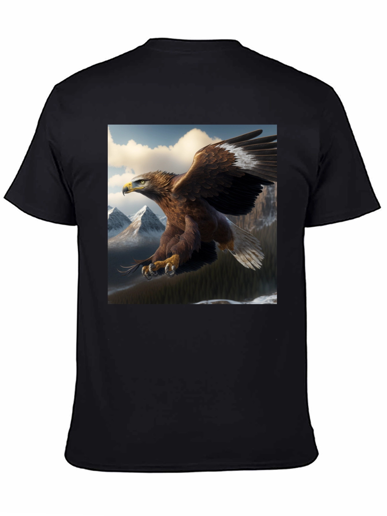 Eagle Mountain Black T-Shirt