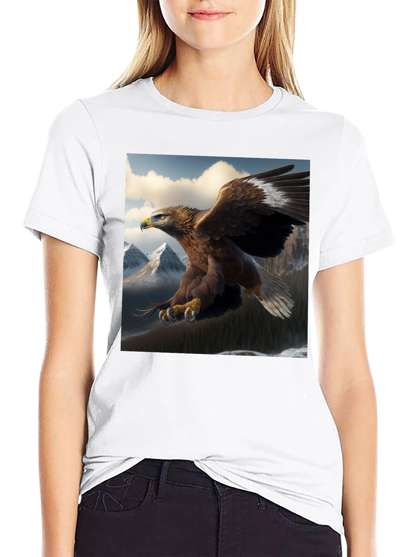Eagle Mountain Black T-Shirt