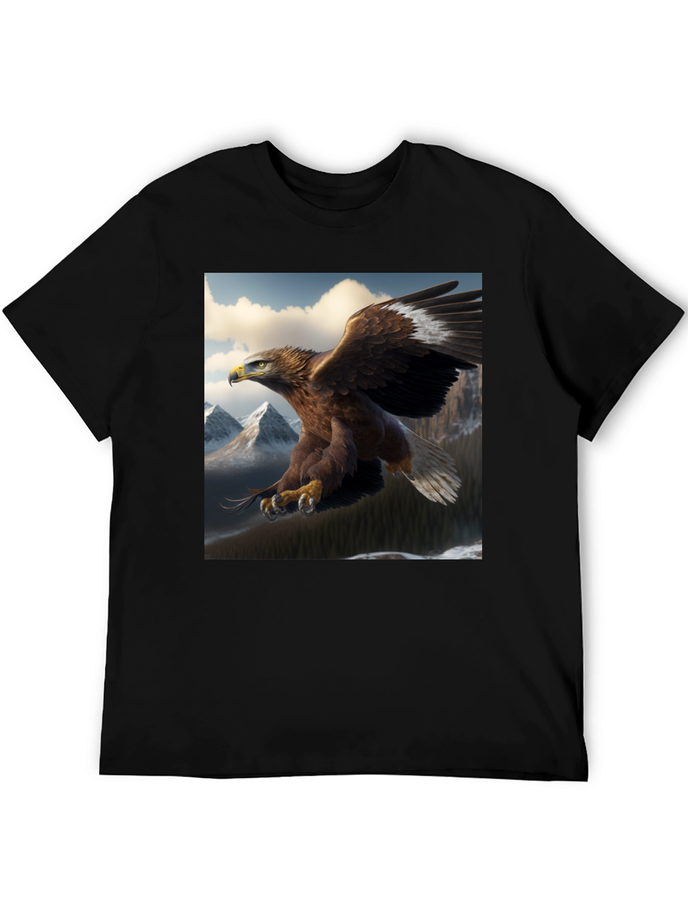 Eagle Mountain Black T-Shirt