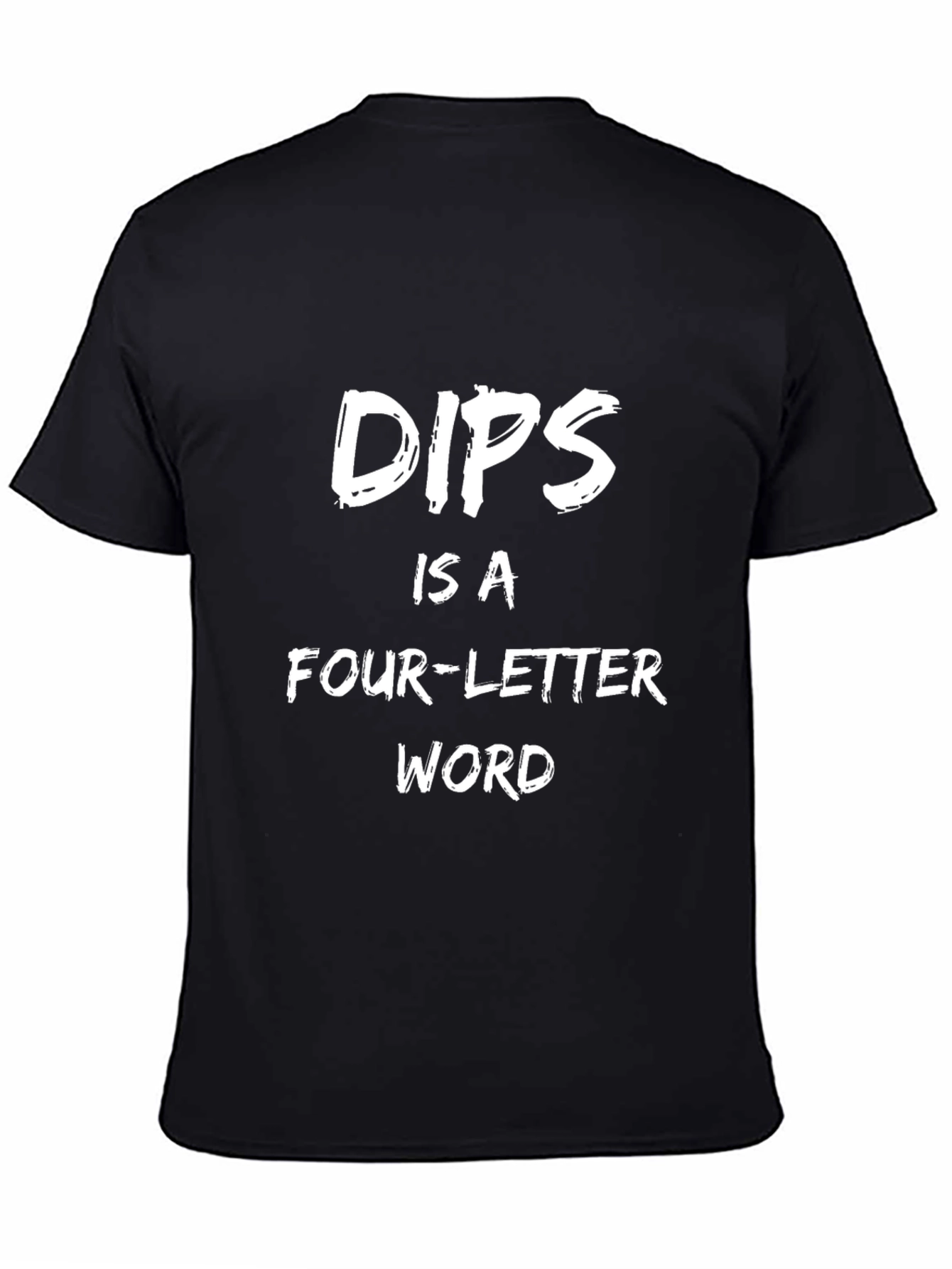 DIPS Four-Letter Word T-Shirt - Black
