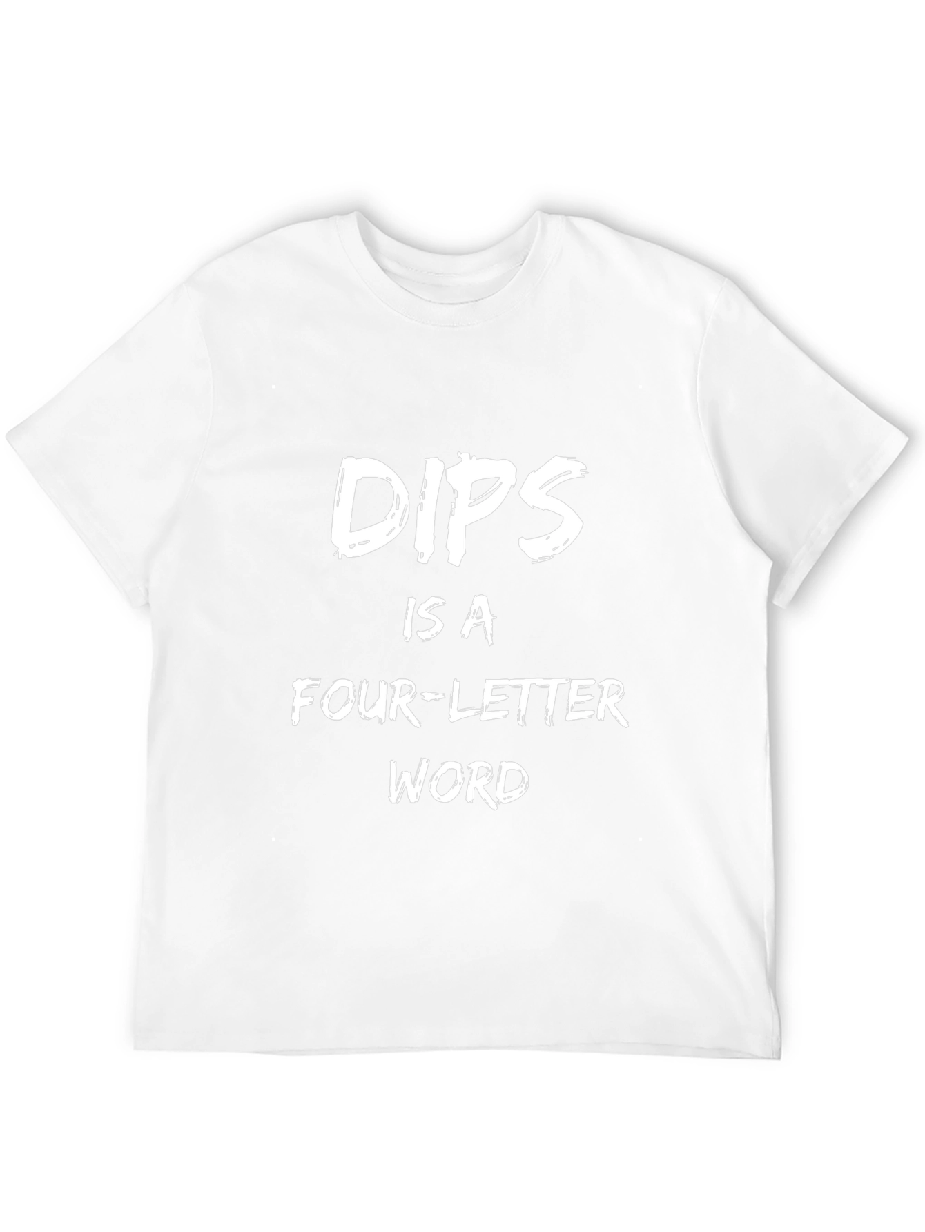 DIPS Four-Letter Word T-Shirt - Black