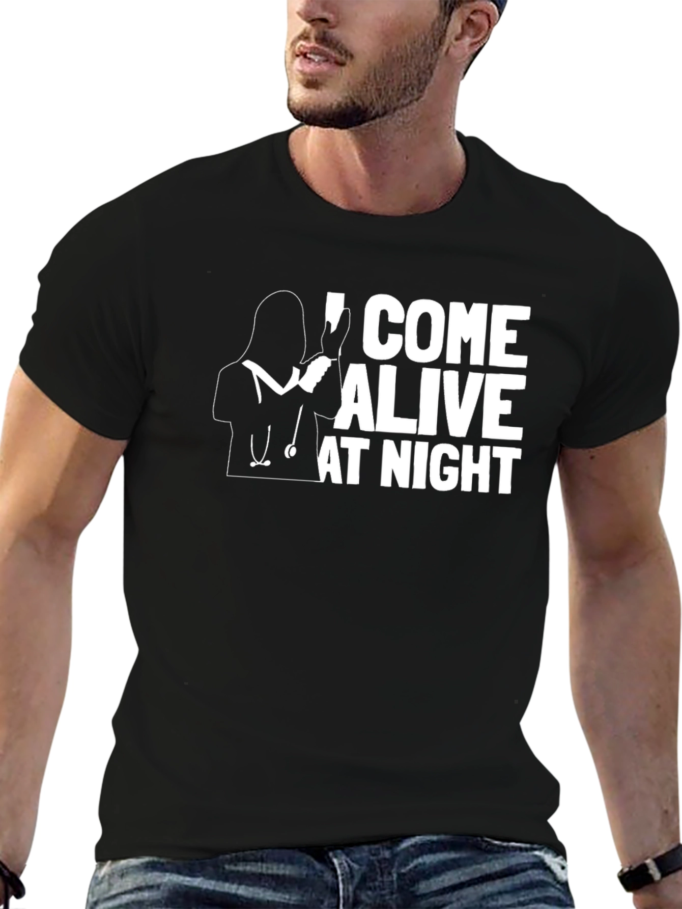 Nurse I Come Alive At Night T-Shirt