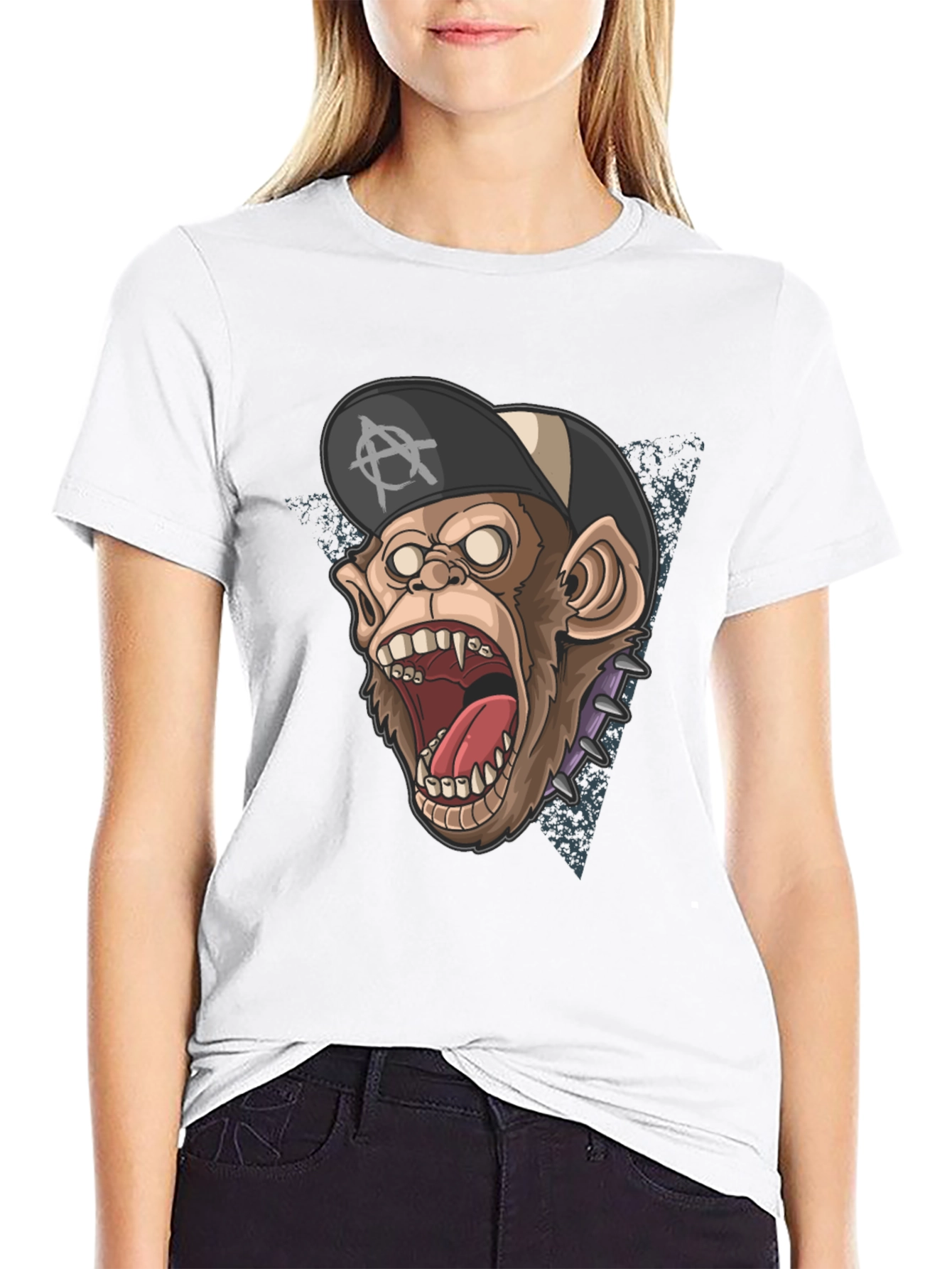 Punk Monkey Graphic T-Shirt - Anarchy Apparel