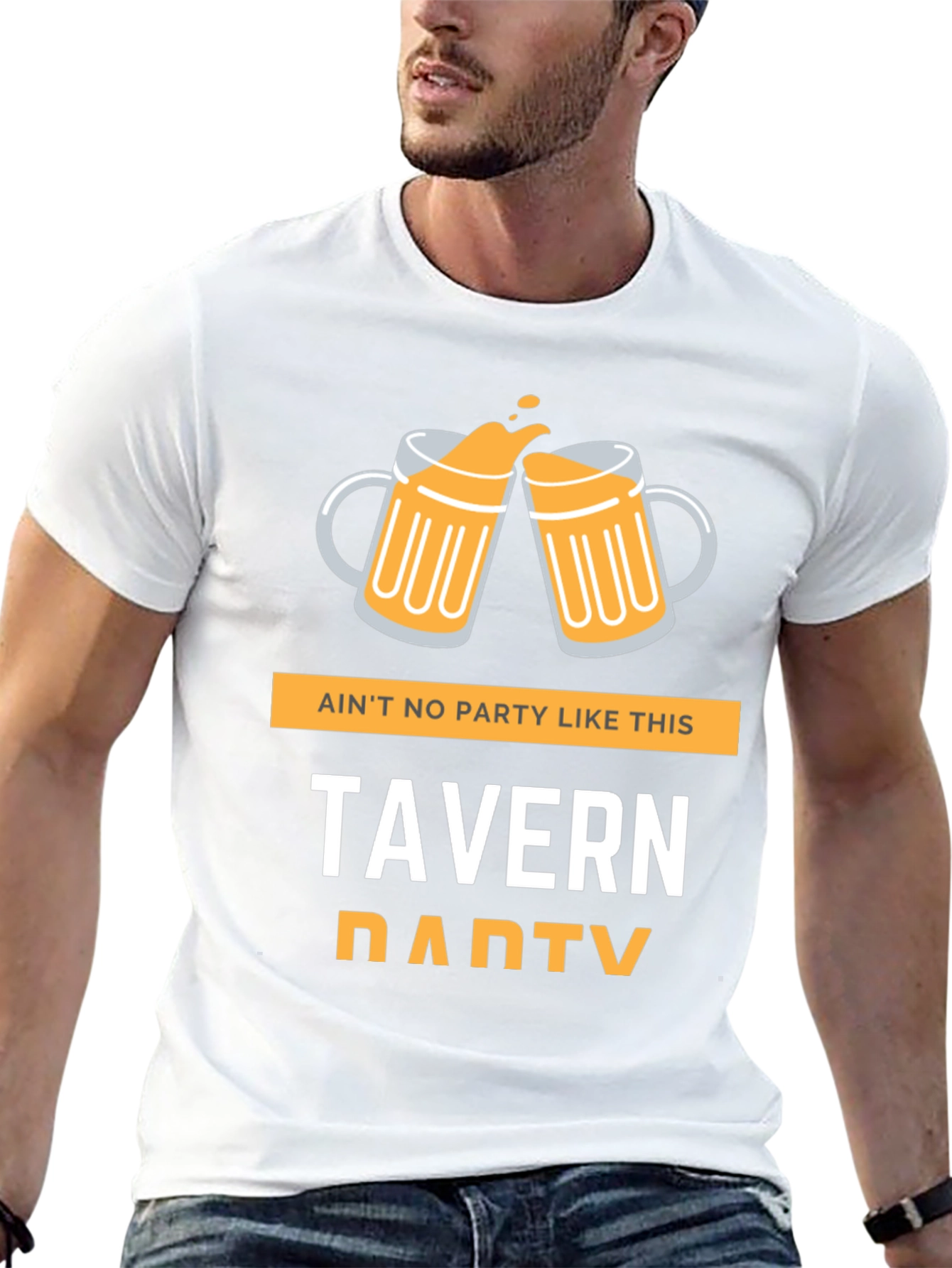 Tavern Party T-Shirt - Cheers Graphic