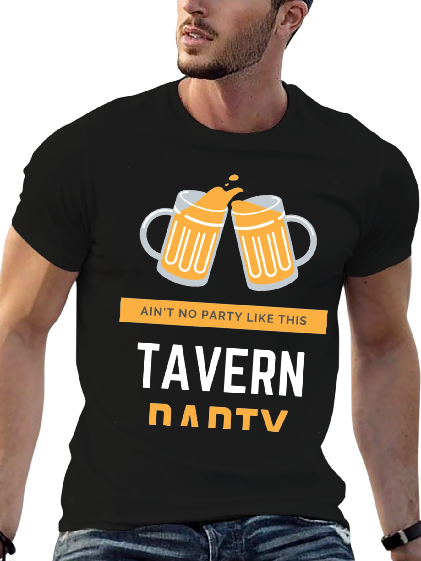 Tavern Party T-Shirt - Cheers Graphic