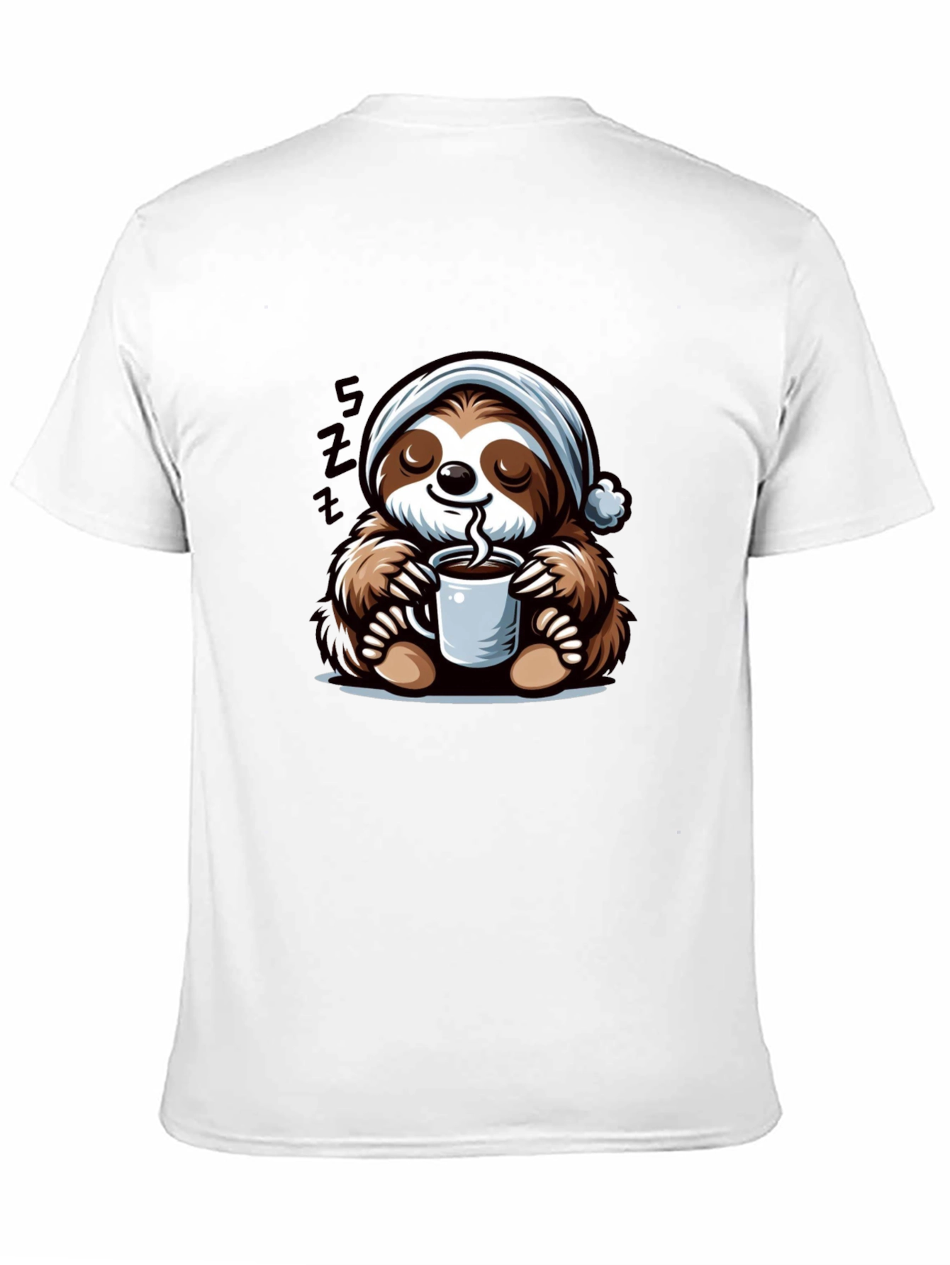 Cute Sloth Coffee T-Shirt