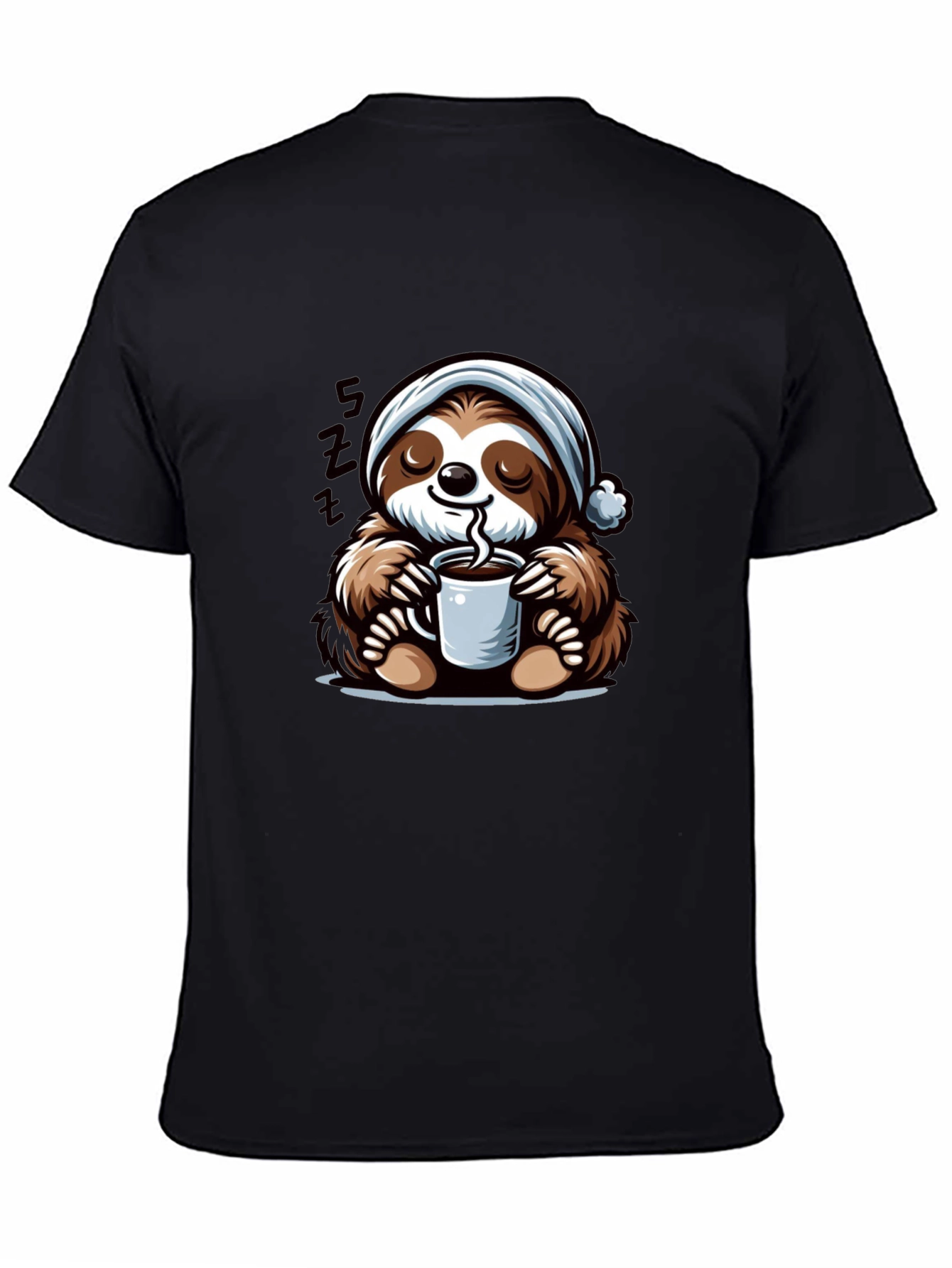 Cute Sloth Coffee T-Shirt