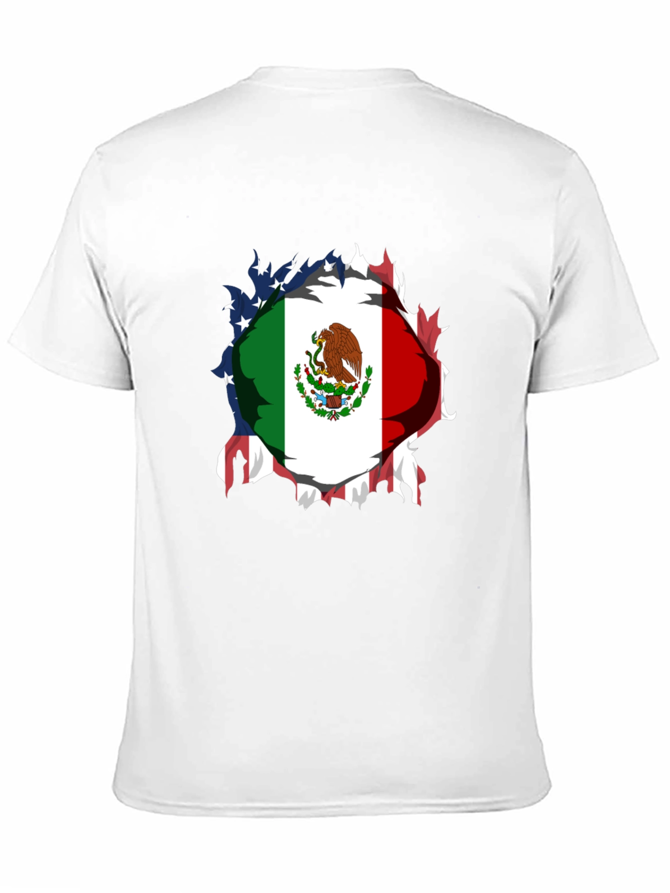Mexican American Flag T-Shirt