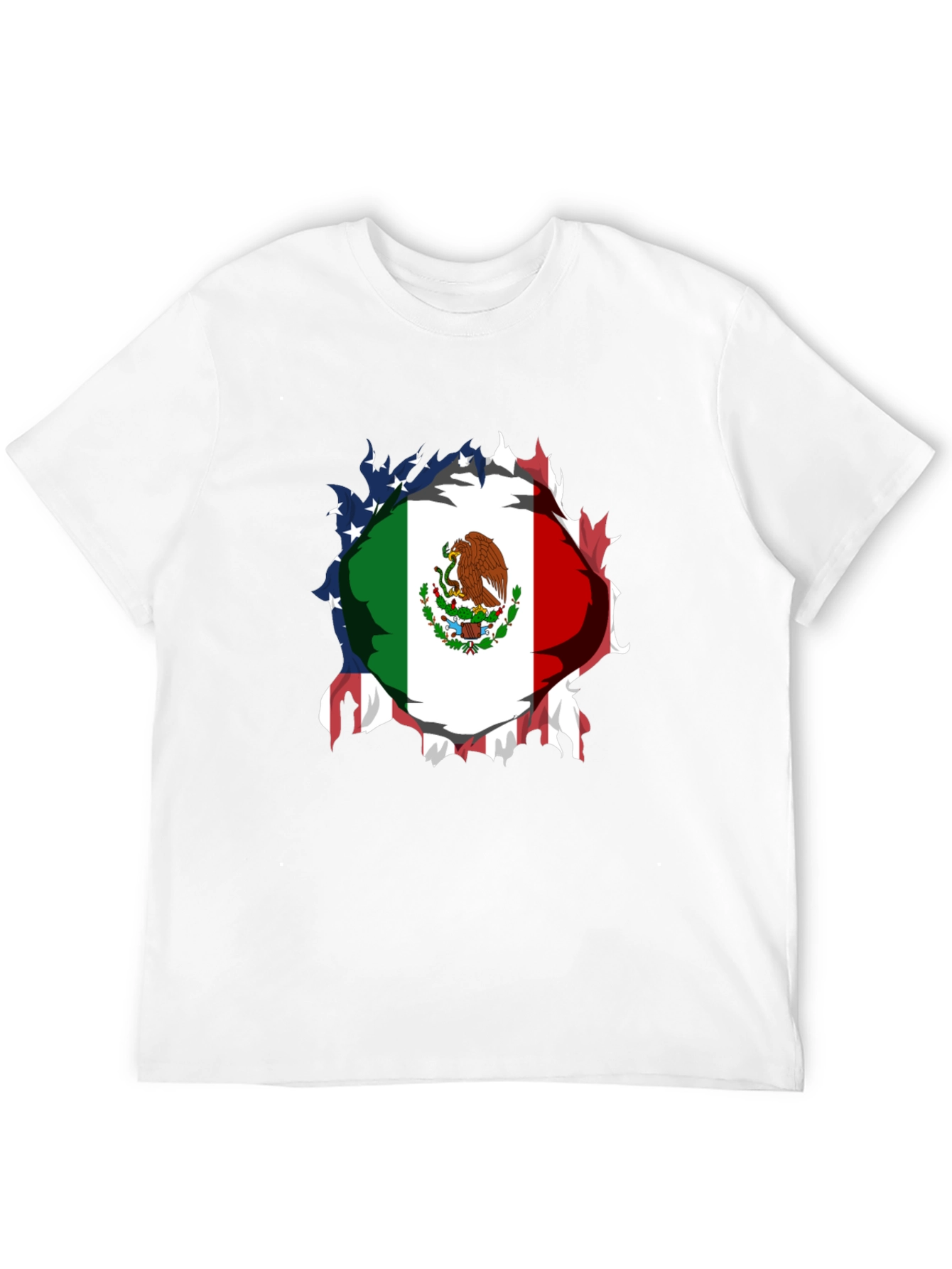Mexican American Flag T-Shirt