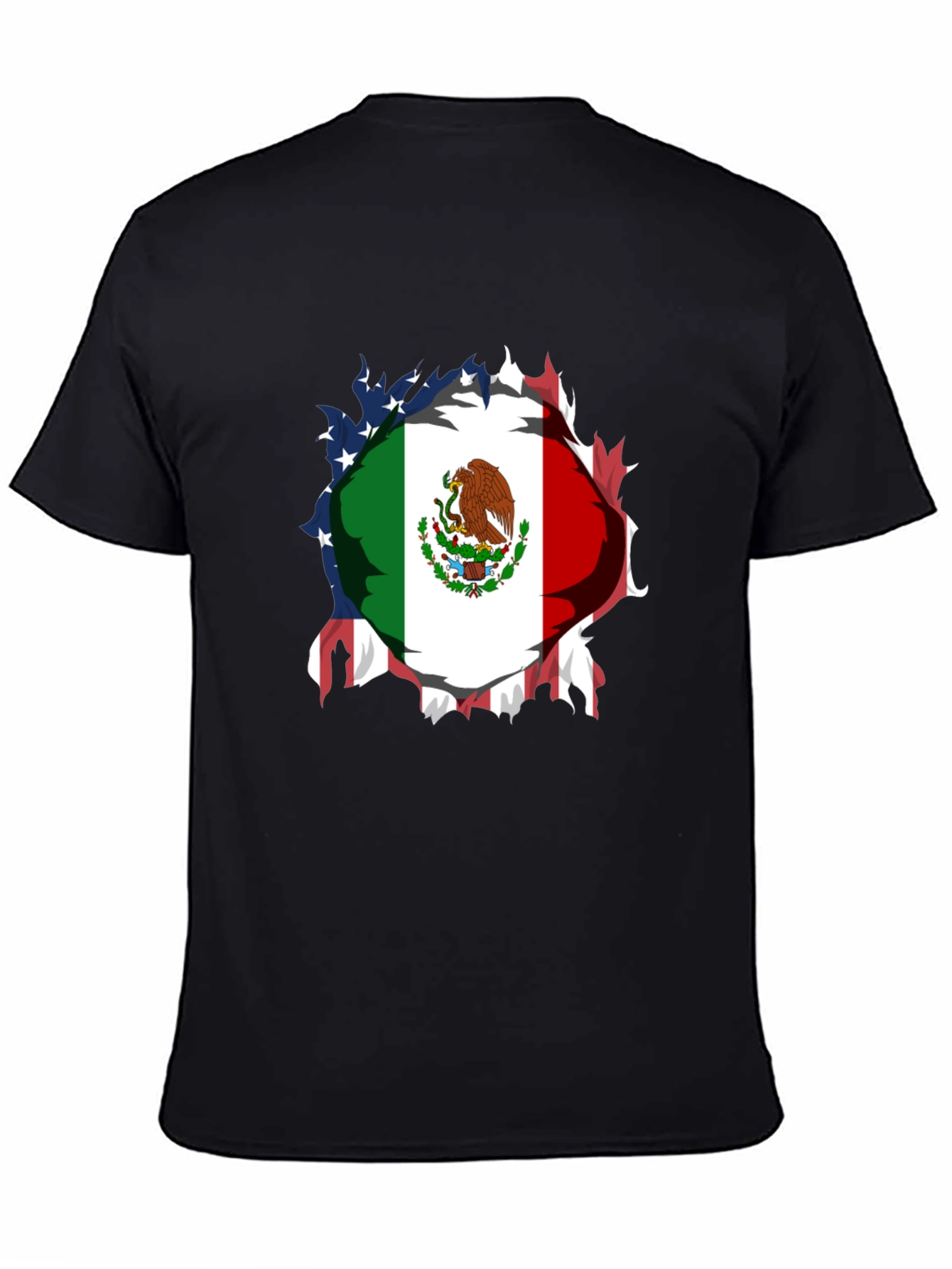 Mexican American Flag T-Shirt
