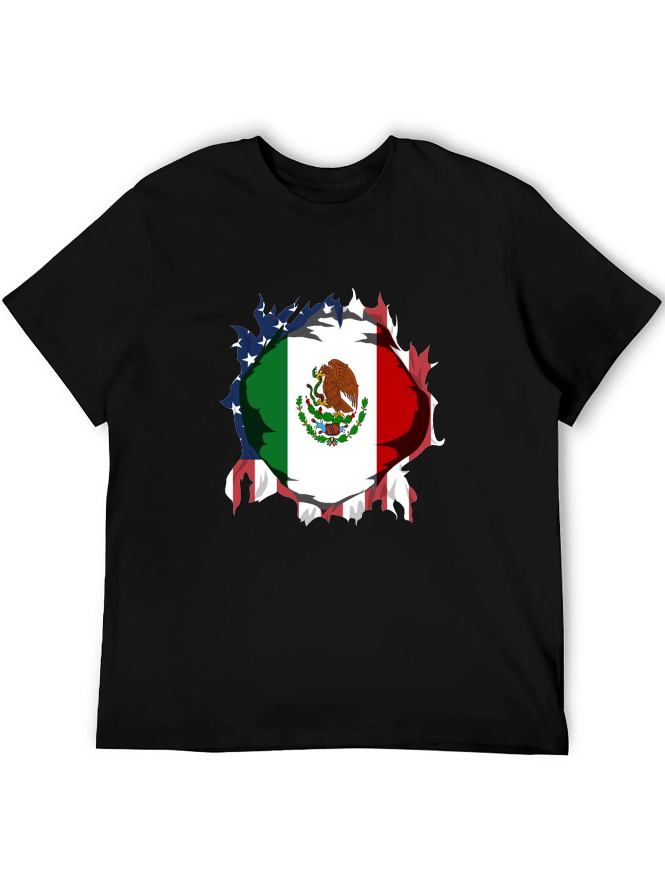 Mexican American Flag T-Shirt