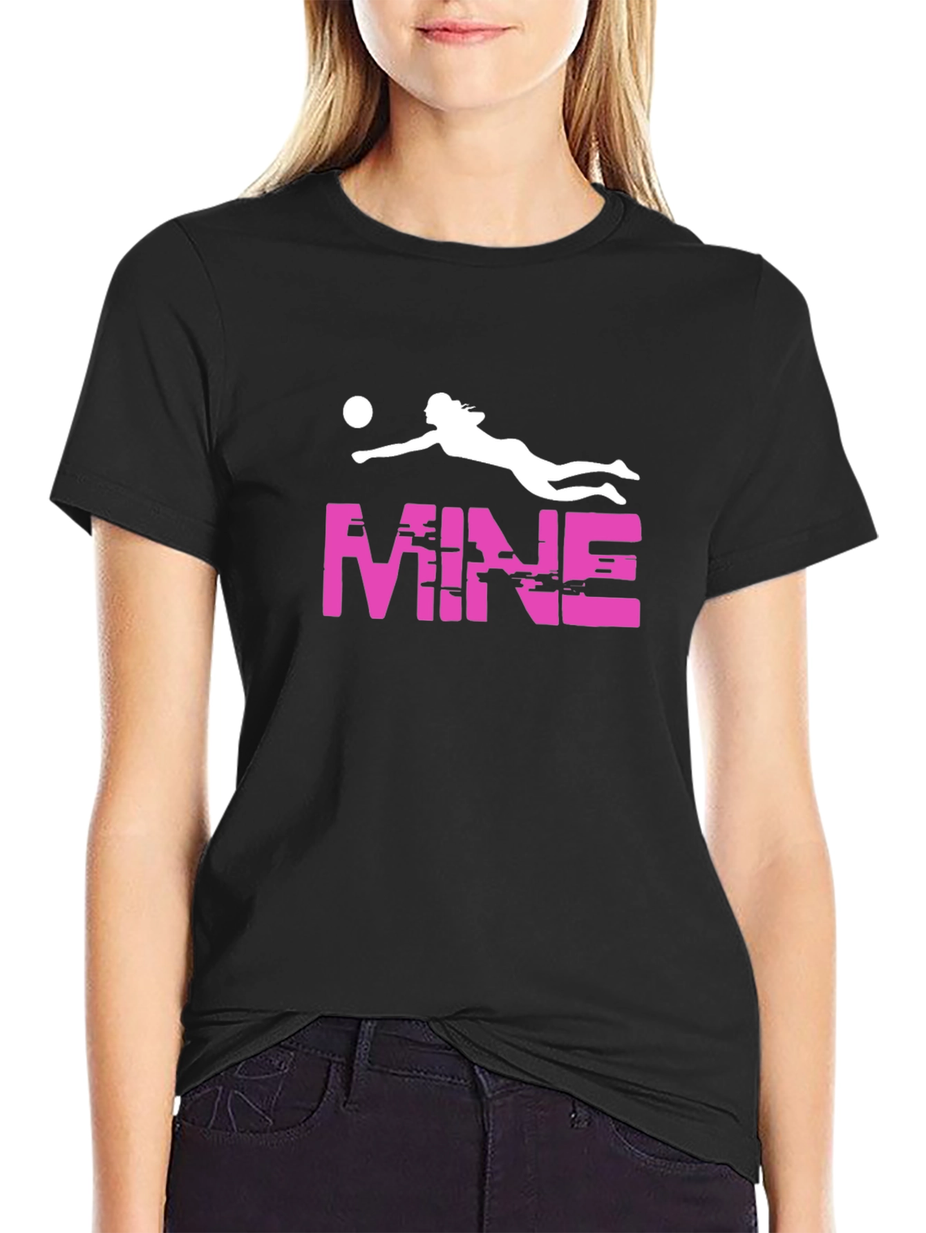 Volleyball Graphic T-Shirt - MINE