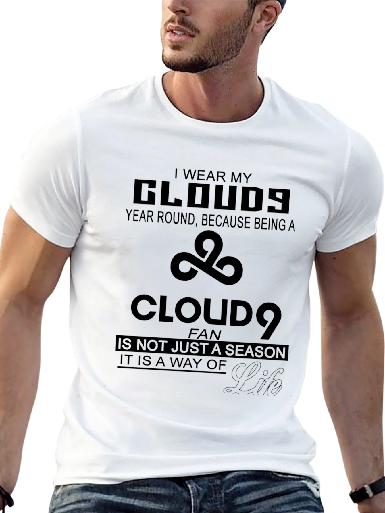 Cloud9 Fan T-Shirt - Year Round Pride