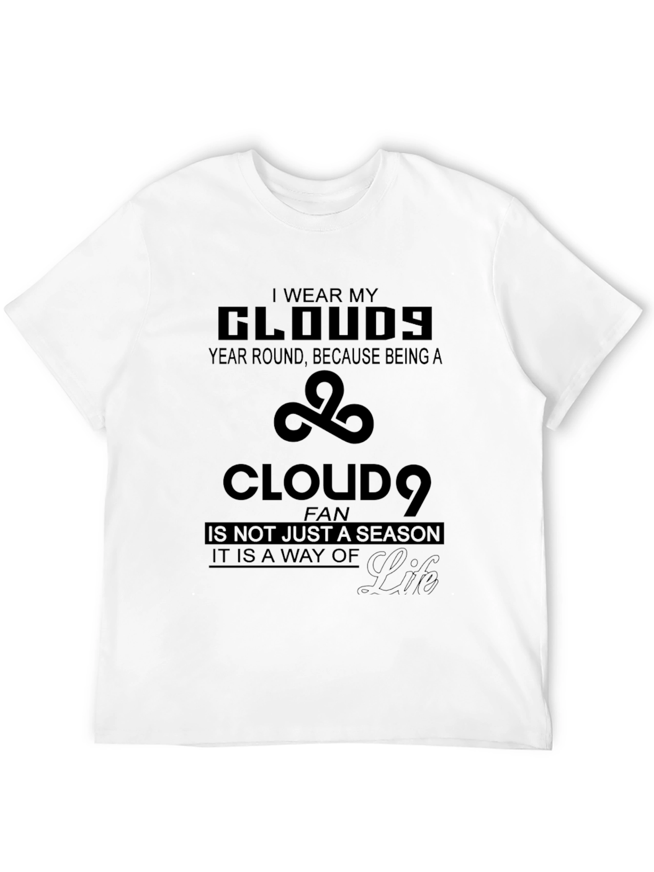 Cloud9 Fan T-Shirt - Year Round Pride