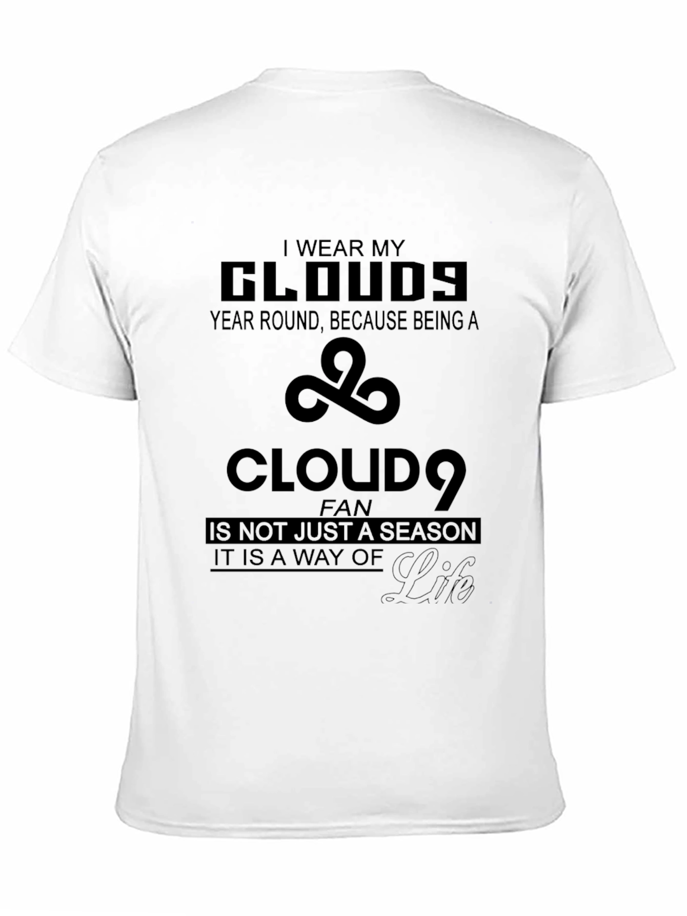 Cloud9 Fan T-Shirt - Year Round Pride