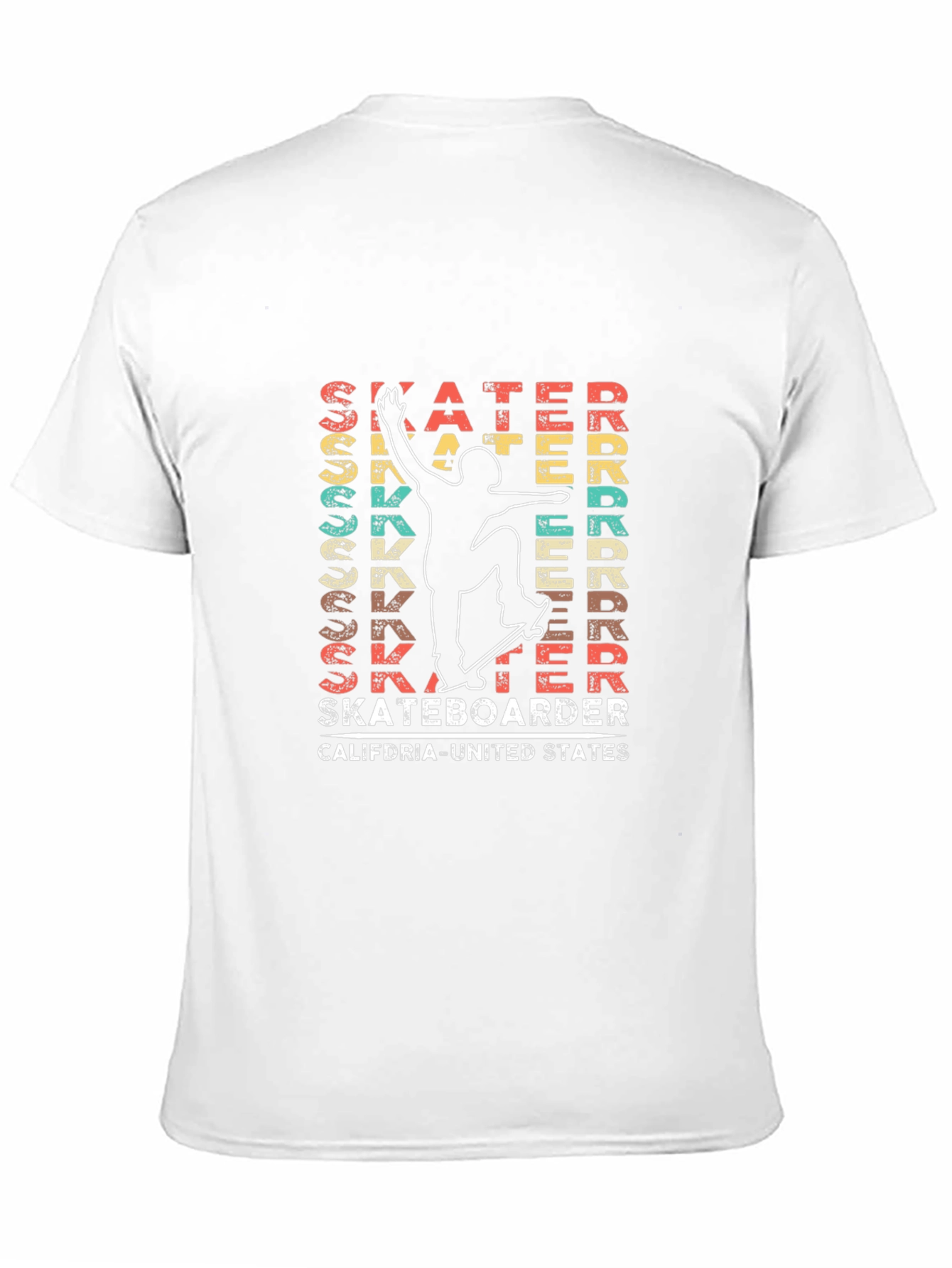 Retro Skateboarder Graphic Tee