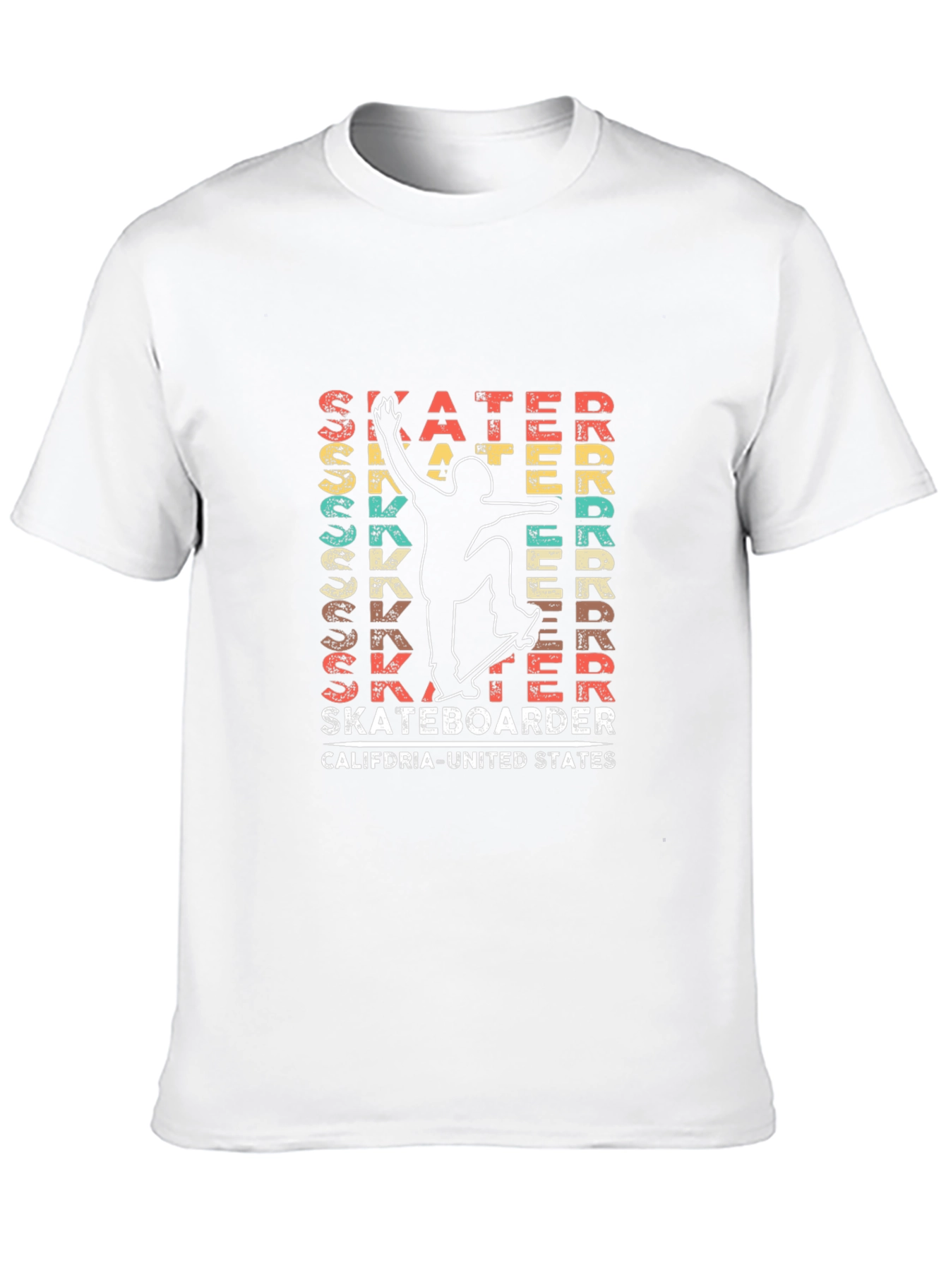 Retro Skateboarder Graphic Tee
