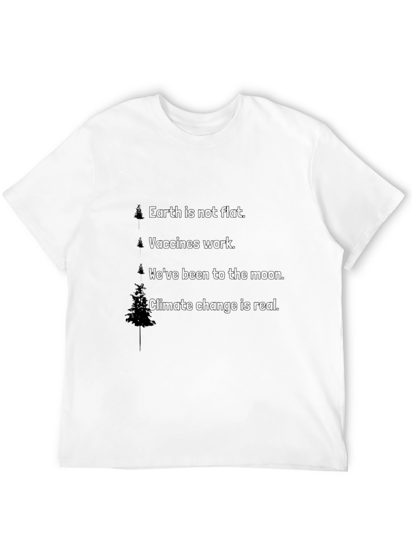 Earth is Not Flat Graphic Tee