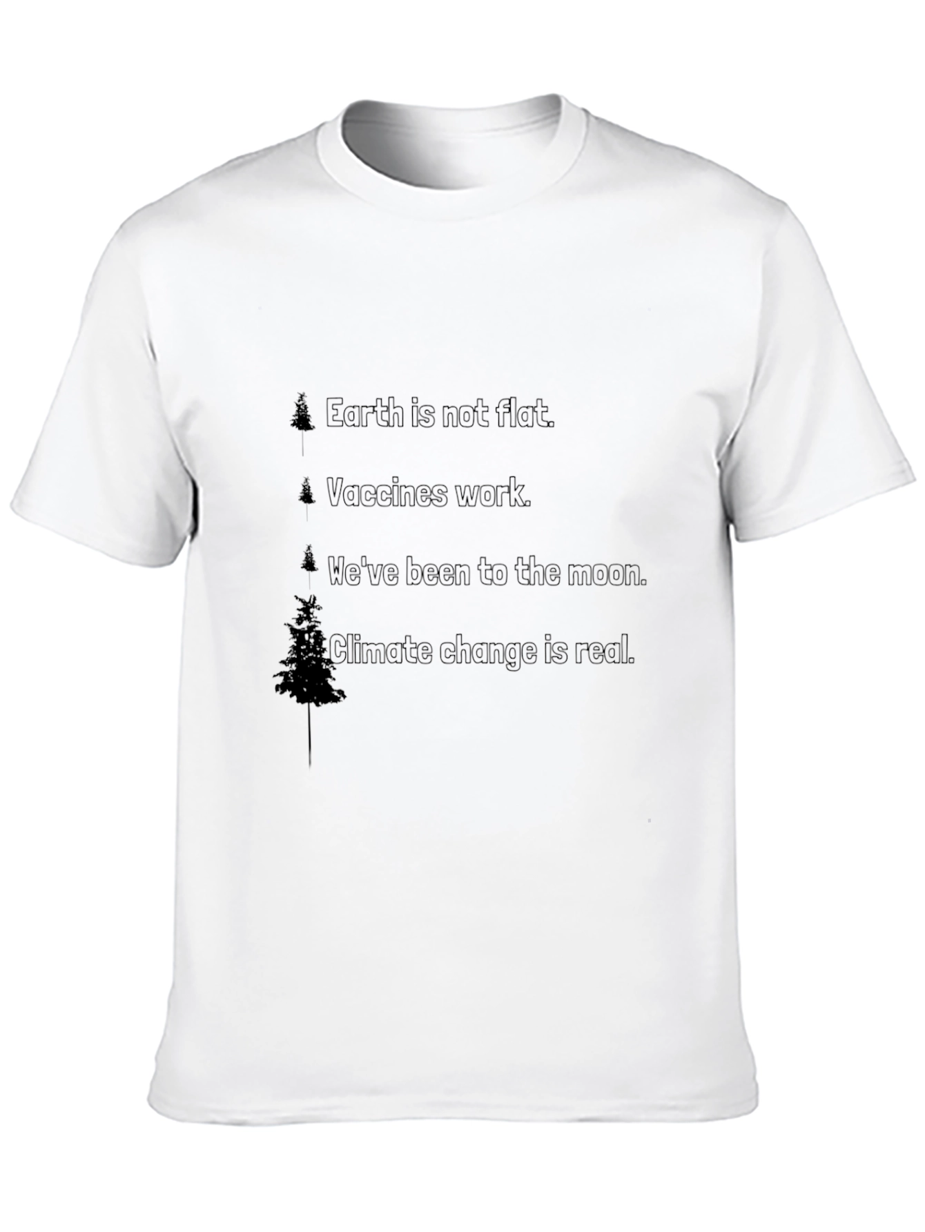 Earth is Not Flat Graphic Tee