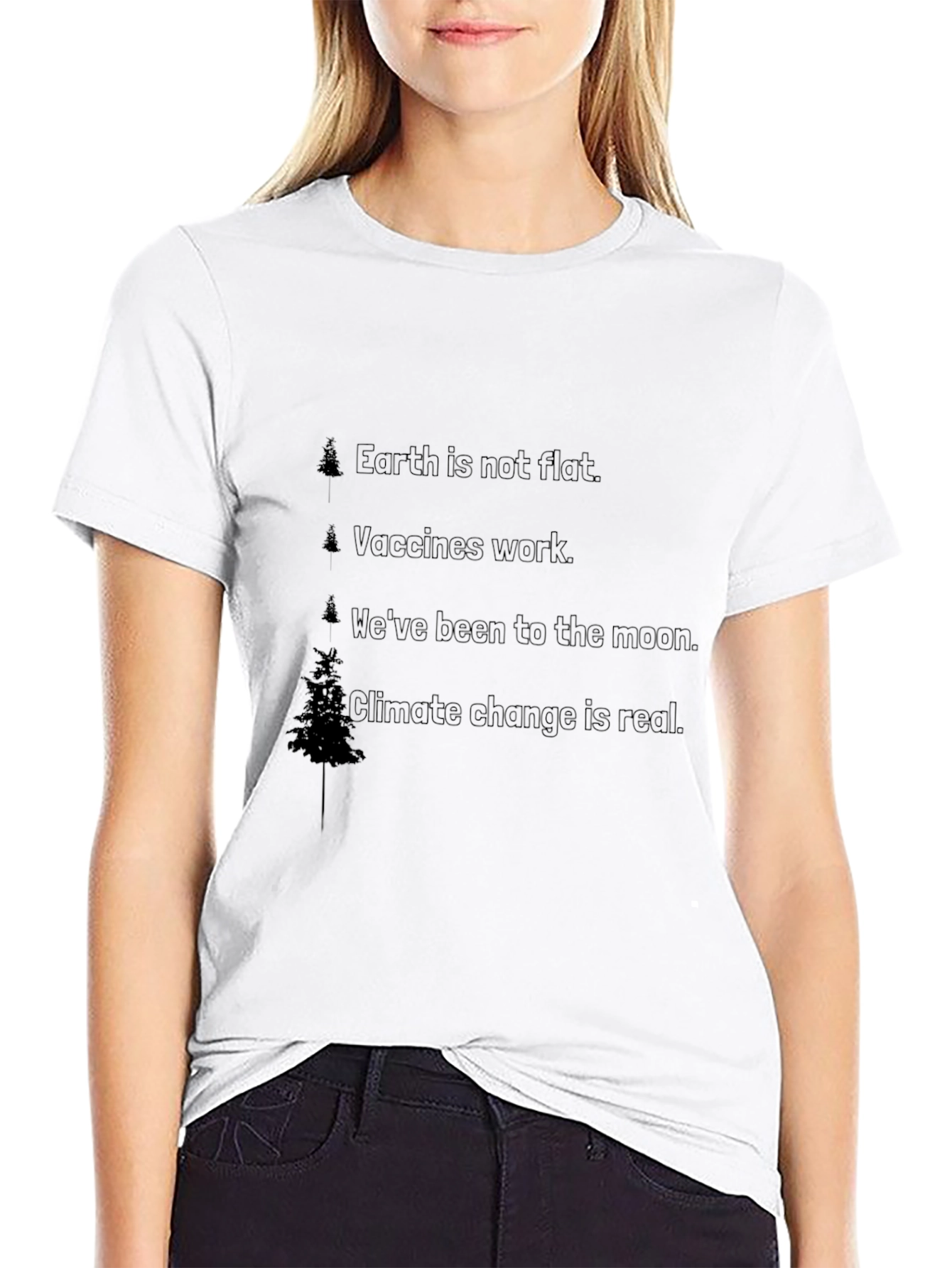 Earth is Not Flat Graphic Tee