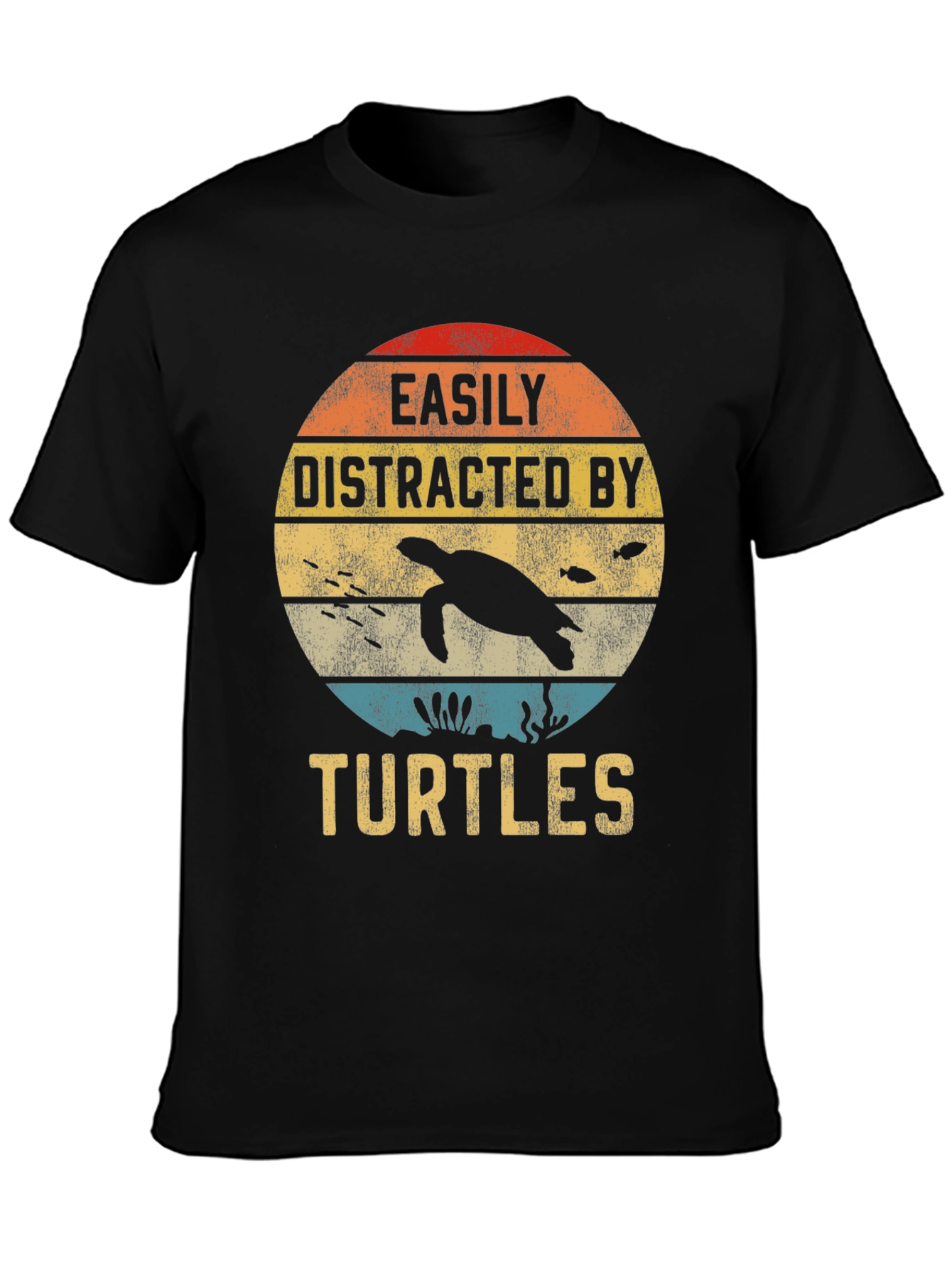 Easily Distracted By Turtles T-Shirt
