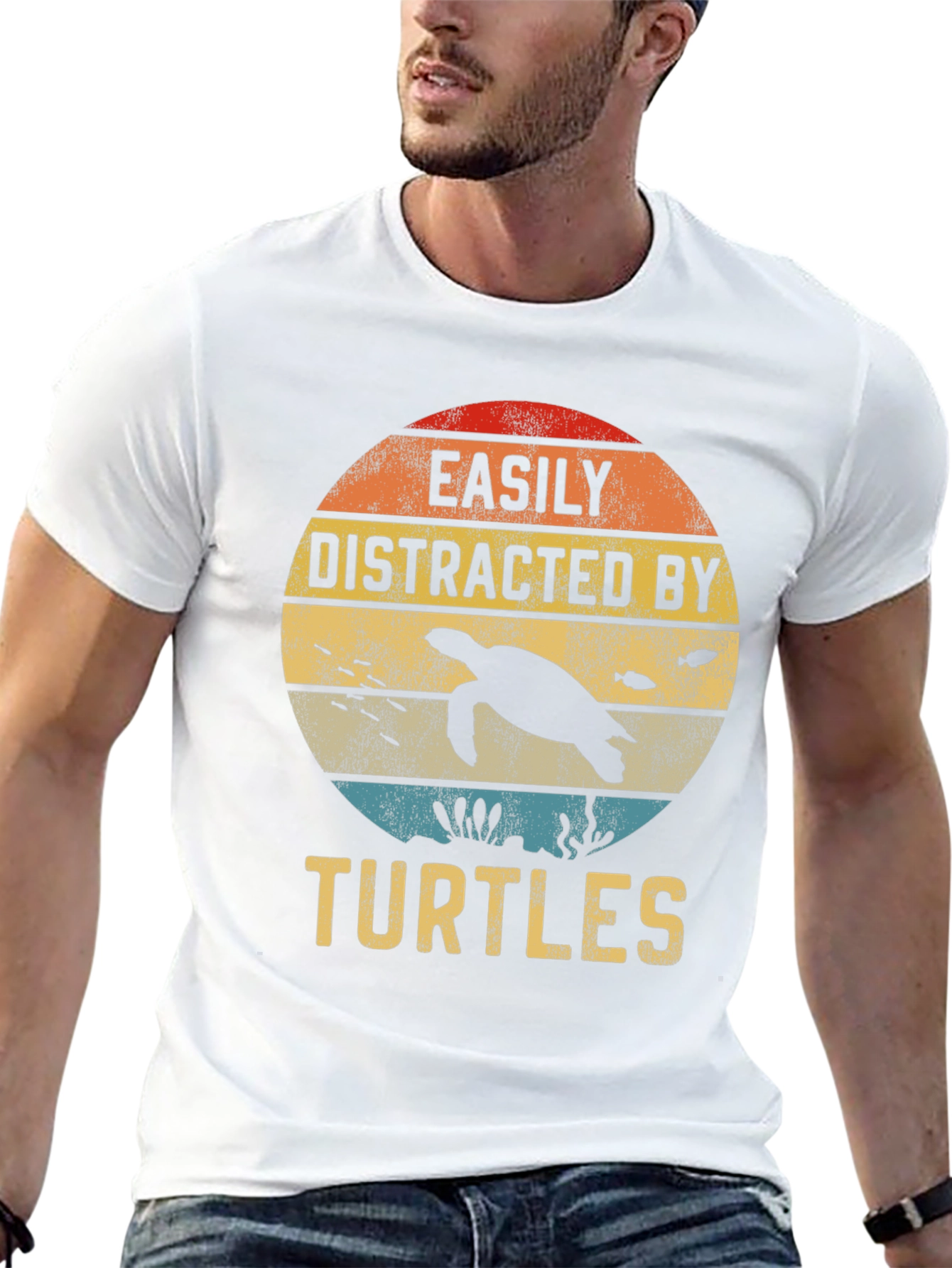 Easily Distracted By Turtles T-Shirt