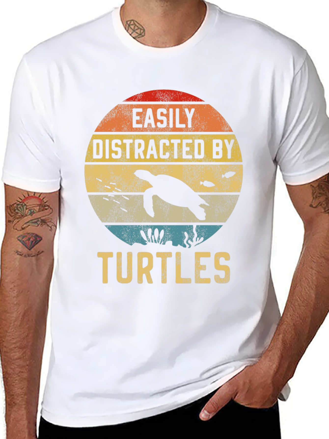 Easily Distracted By Turtles T-Shirt