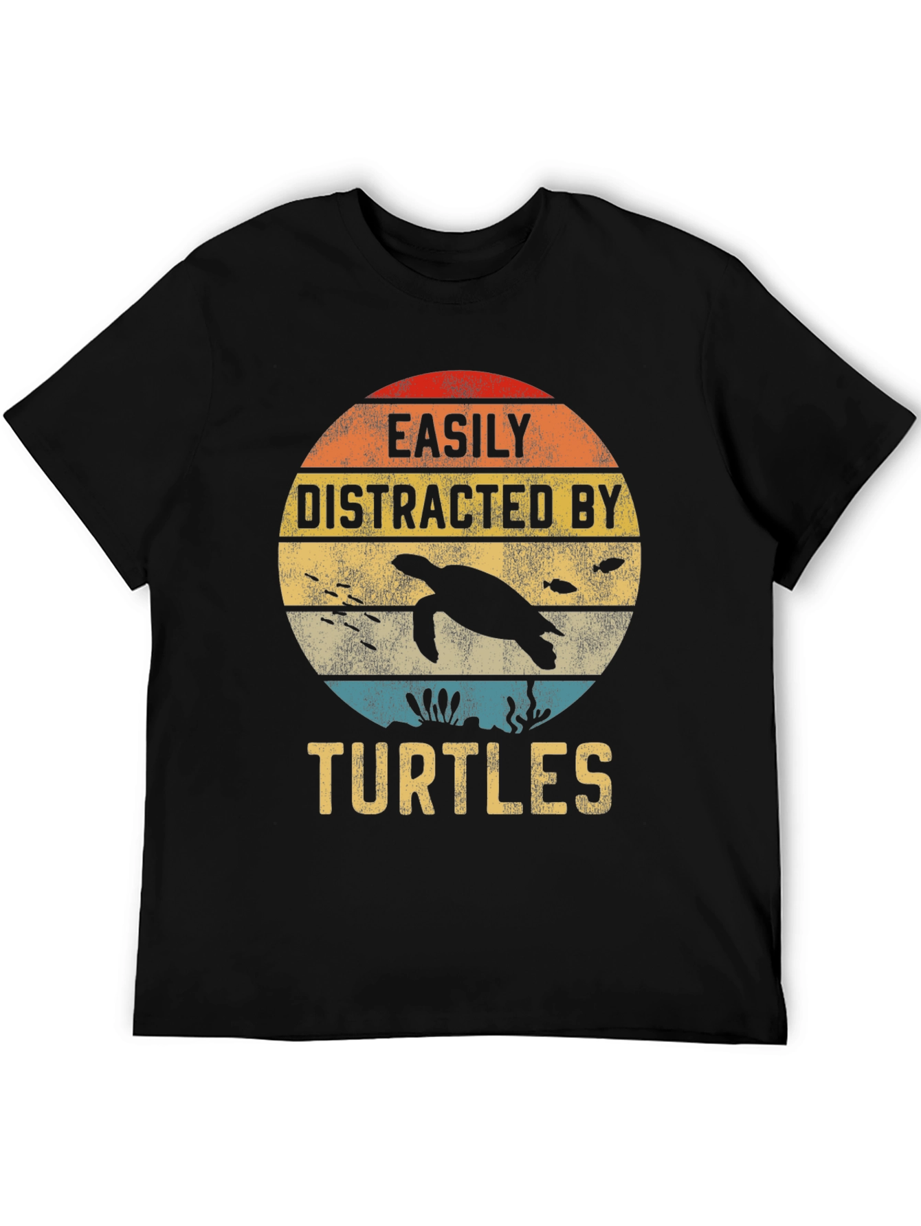 Easily Distracted By Turtles T-Shirt
