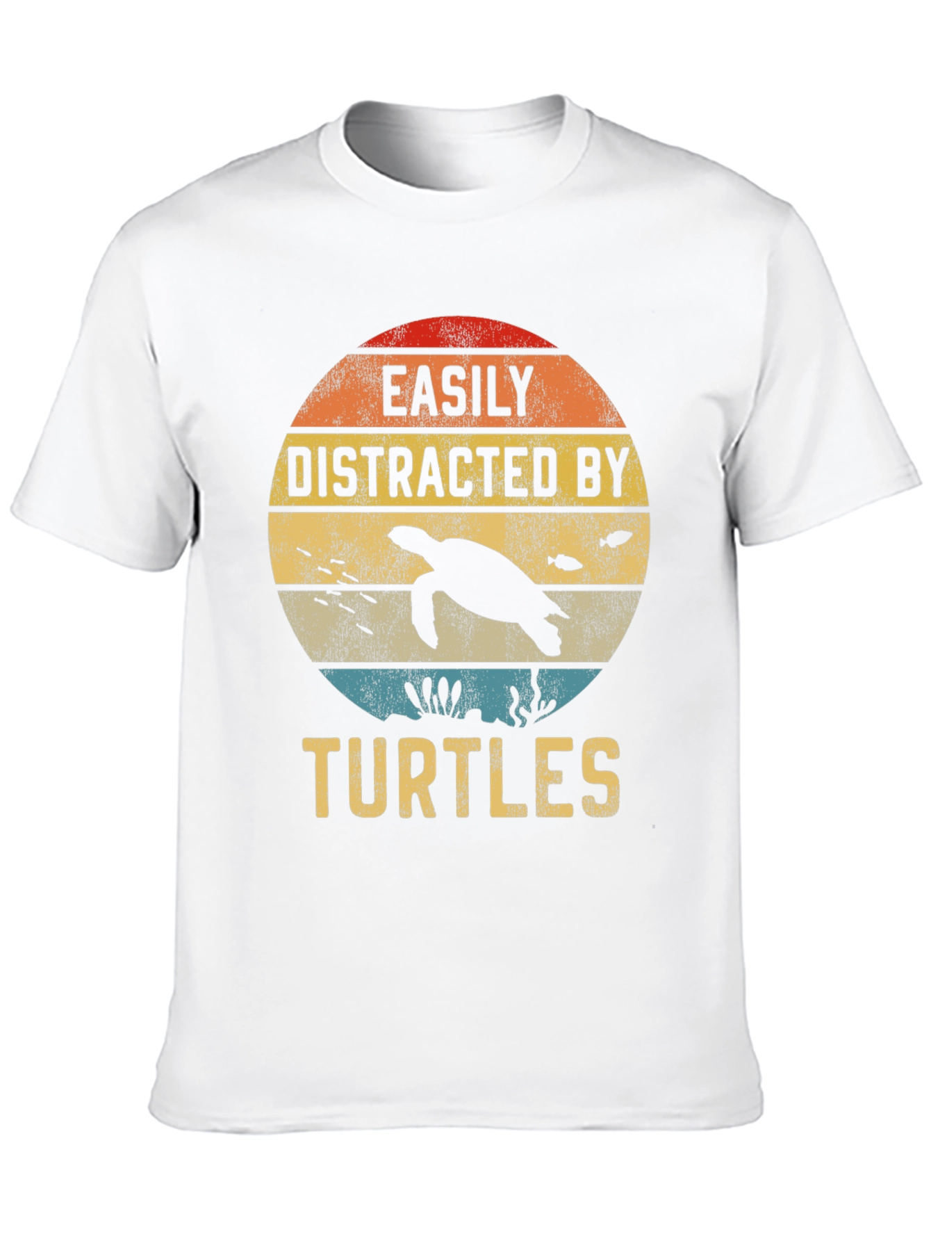 Easily Distracted By Turtles T-Shirt