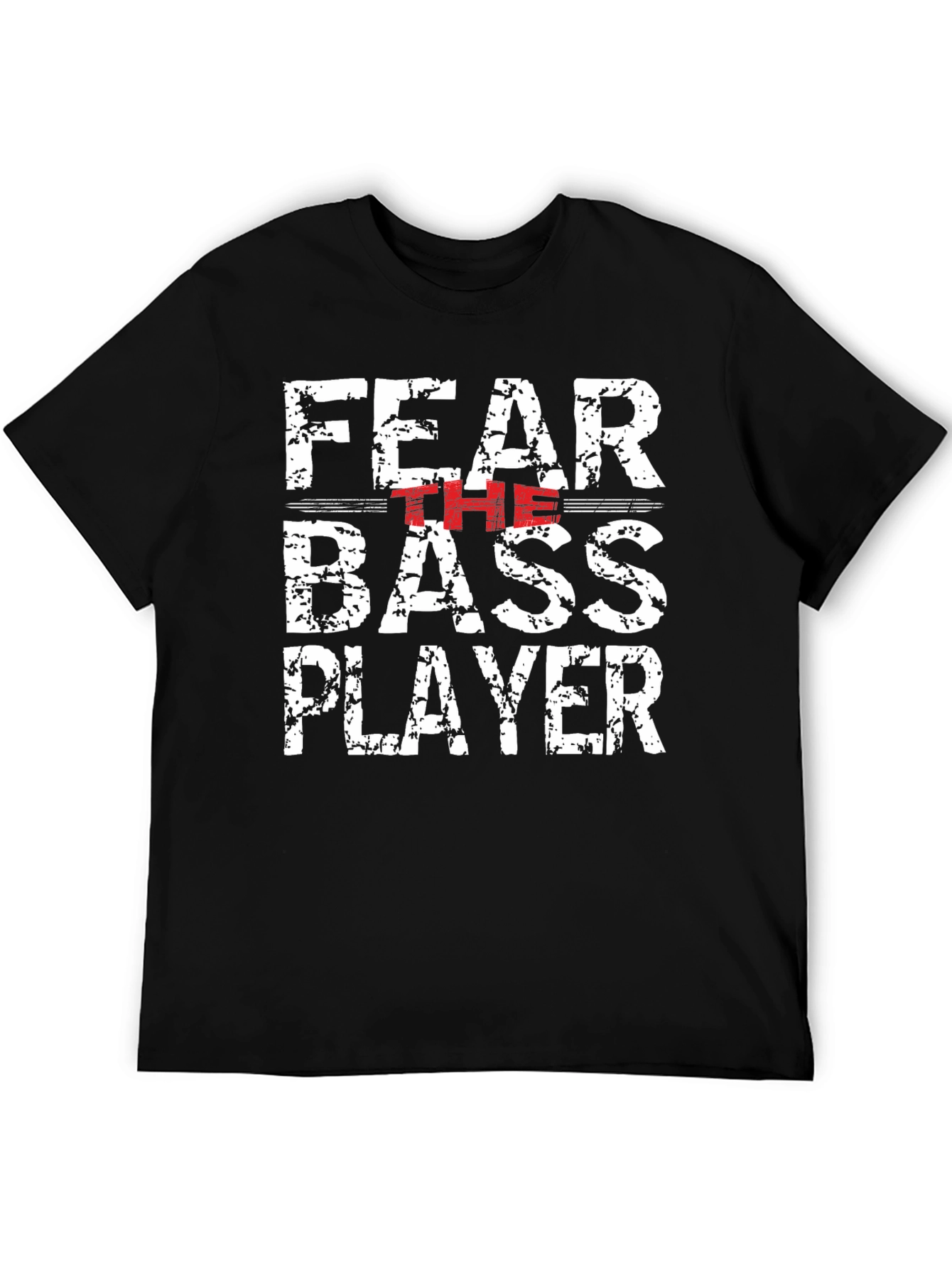 Fear The Bass Player Graphic T-Shirt